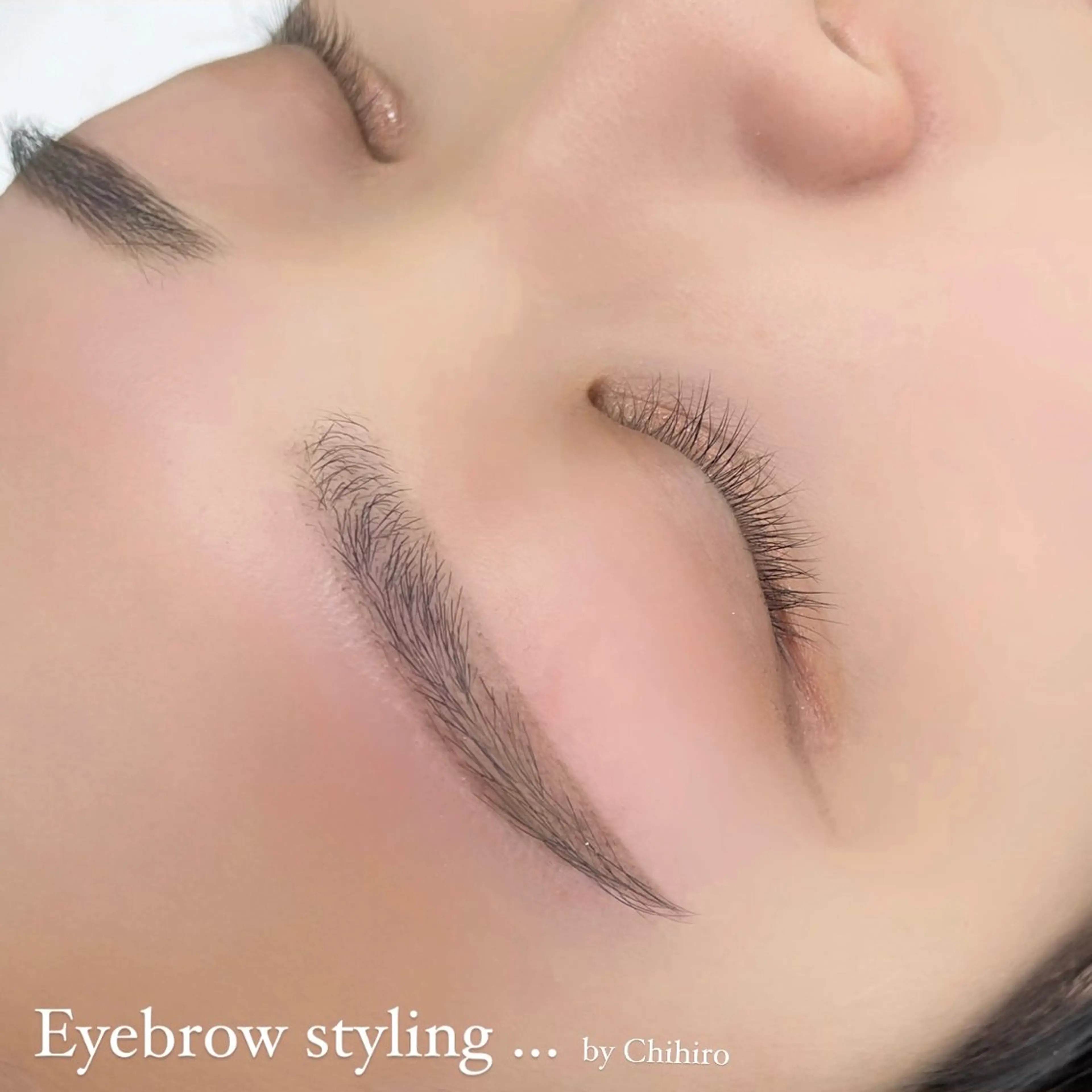 アイブロウ chihiro ୨୧ ‧₊˚のマツエク・マツパデザイン
