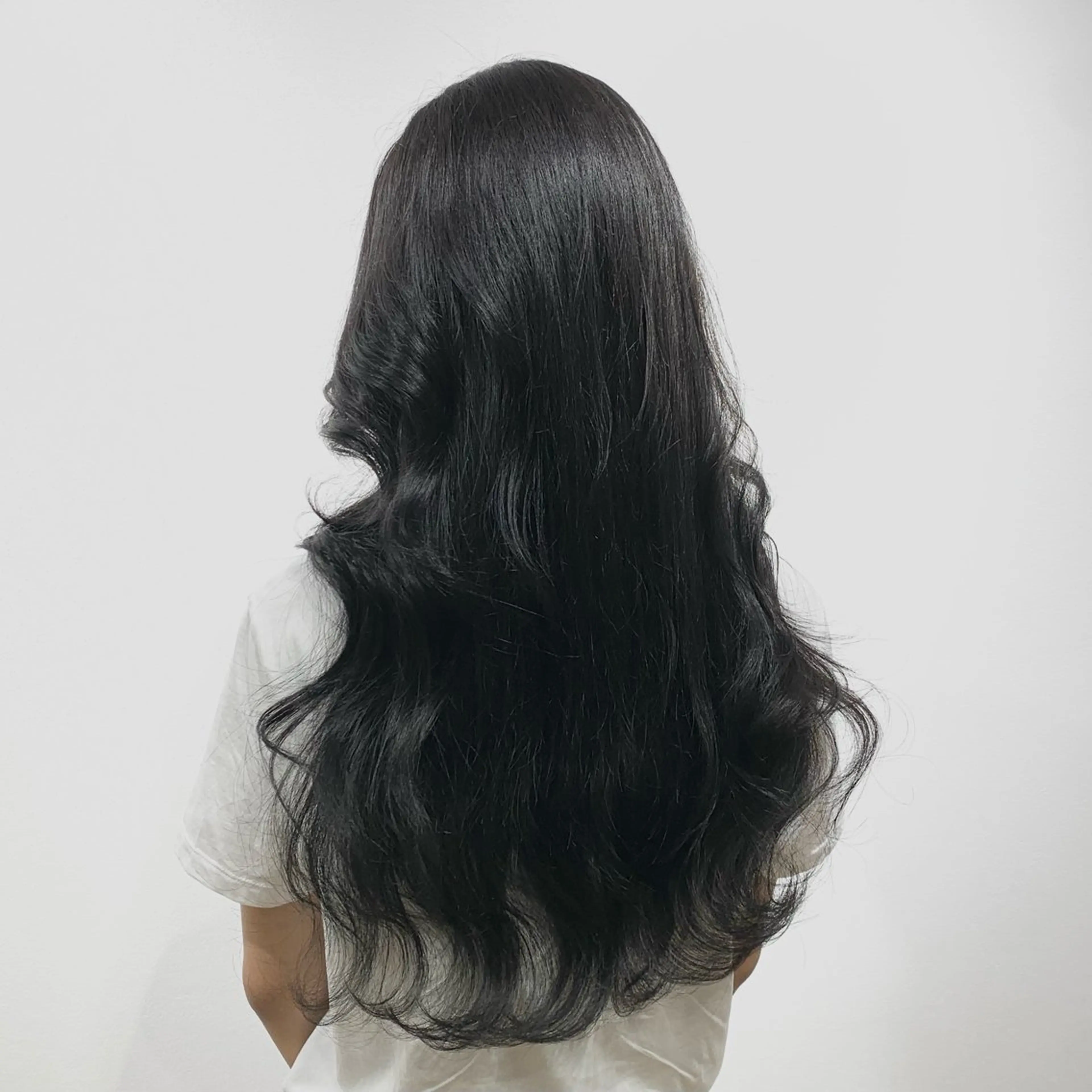 ロング カラー ヘアアレンジ キヨミ 韓国レイヤーカットのヘアスタイル