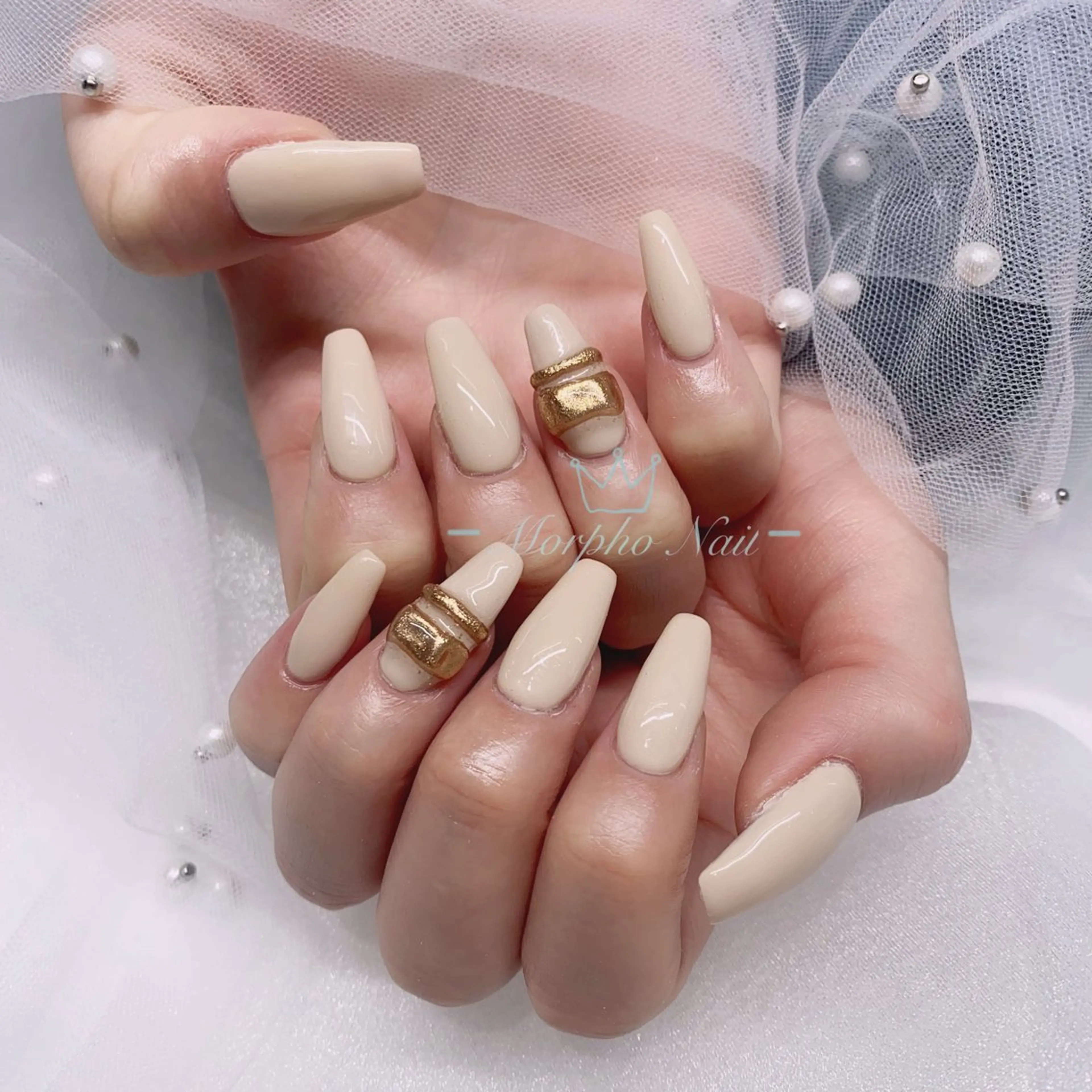 ネイル ハンドネイル Morpho nailのネイルデザイン