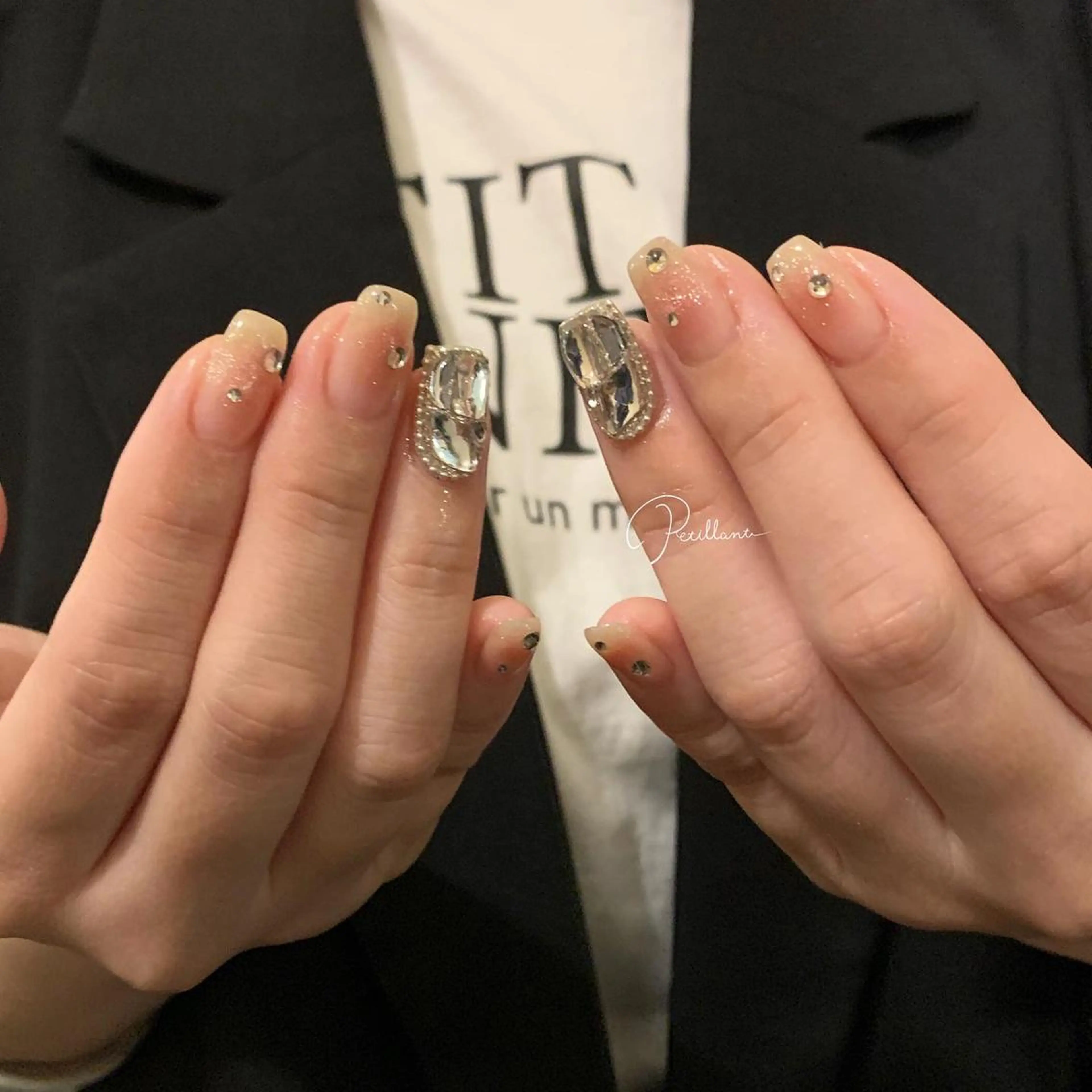 ネイル ゆびのさき所属・shiho /Petillantのネイルデザイン