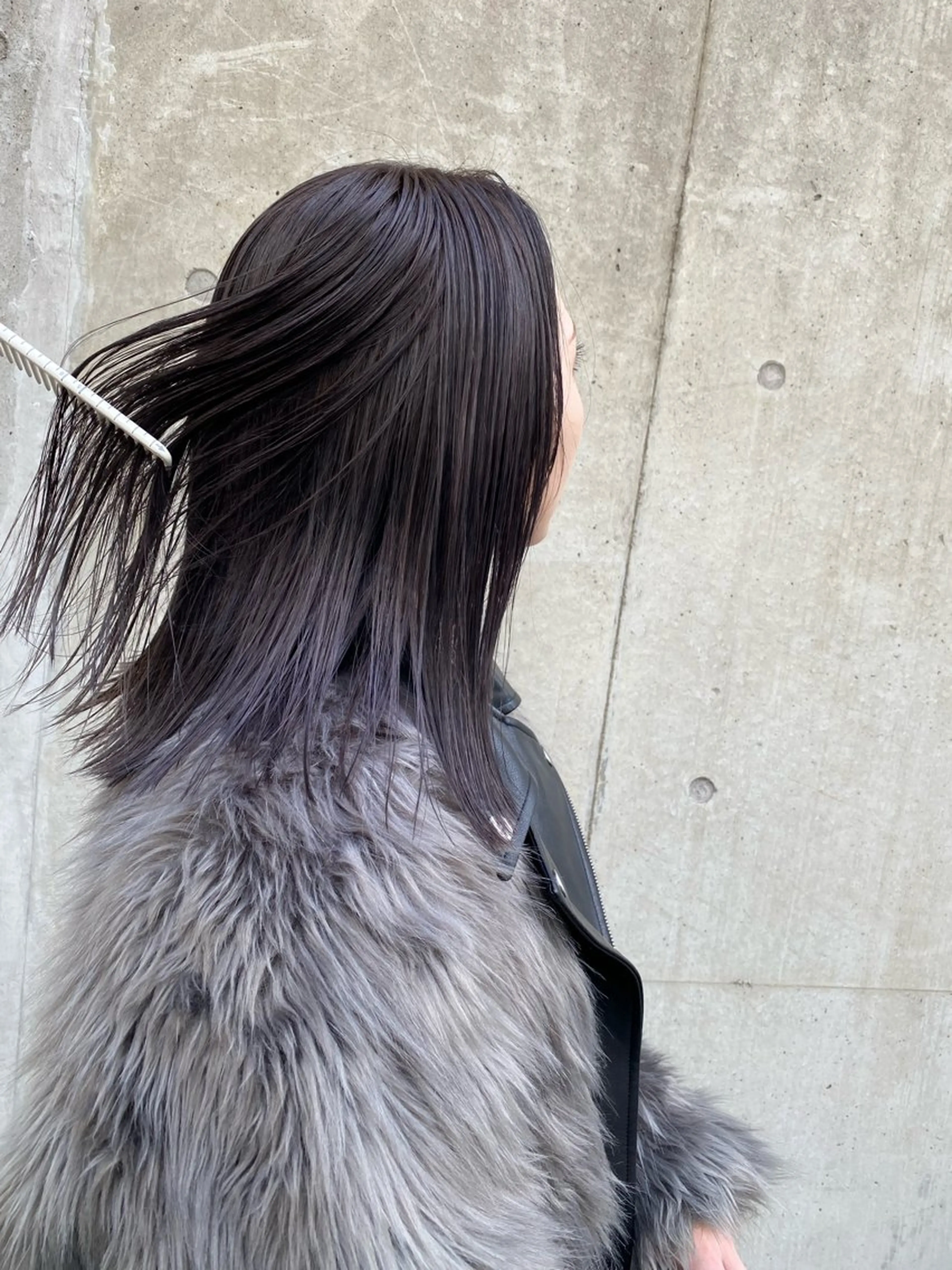 ミディアム カラー カット ヘアカラー トリートメント 吉武 茂暉のヘアスタイル