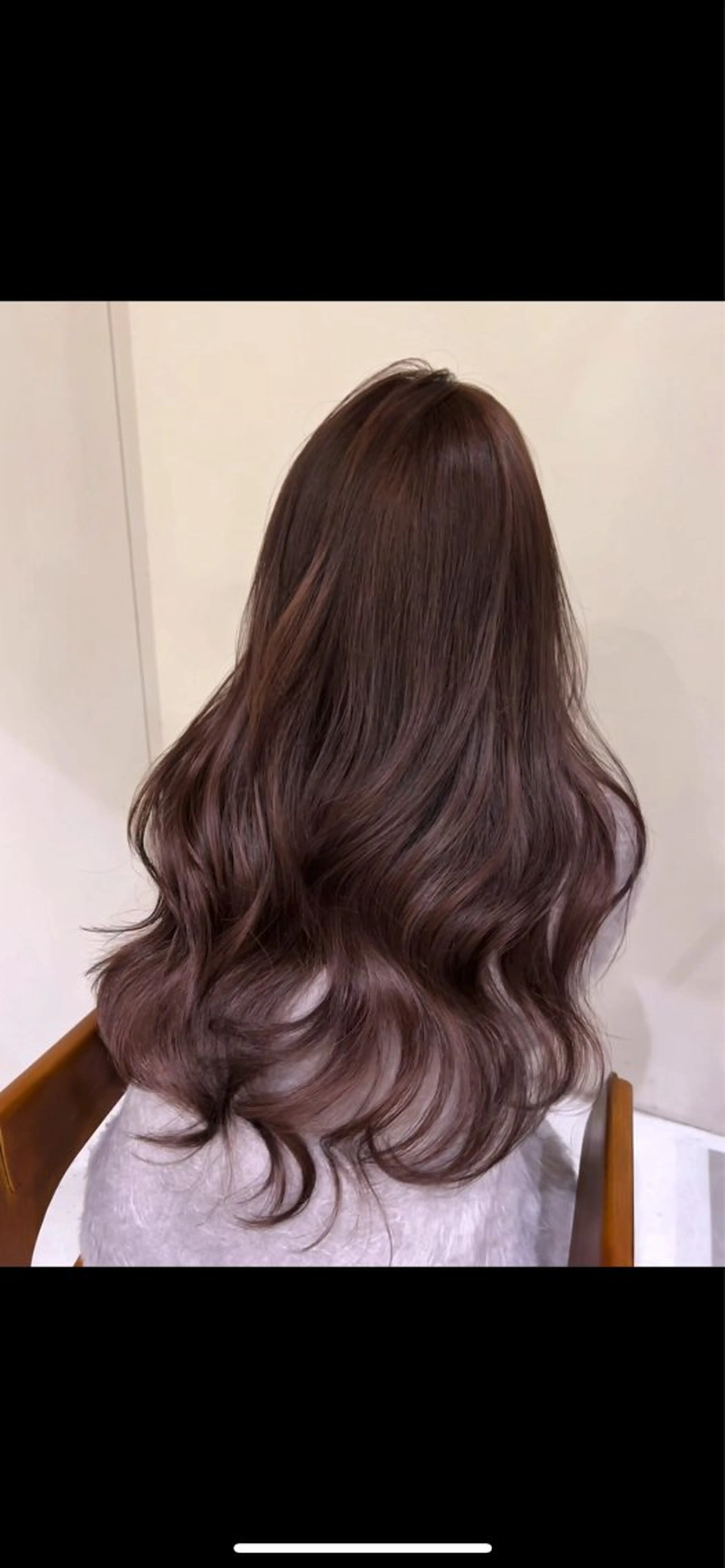 ロング カラー 韓国風ヘア 小顔ボブ jilblanカホのヘアスタイル