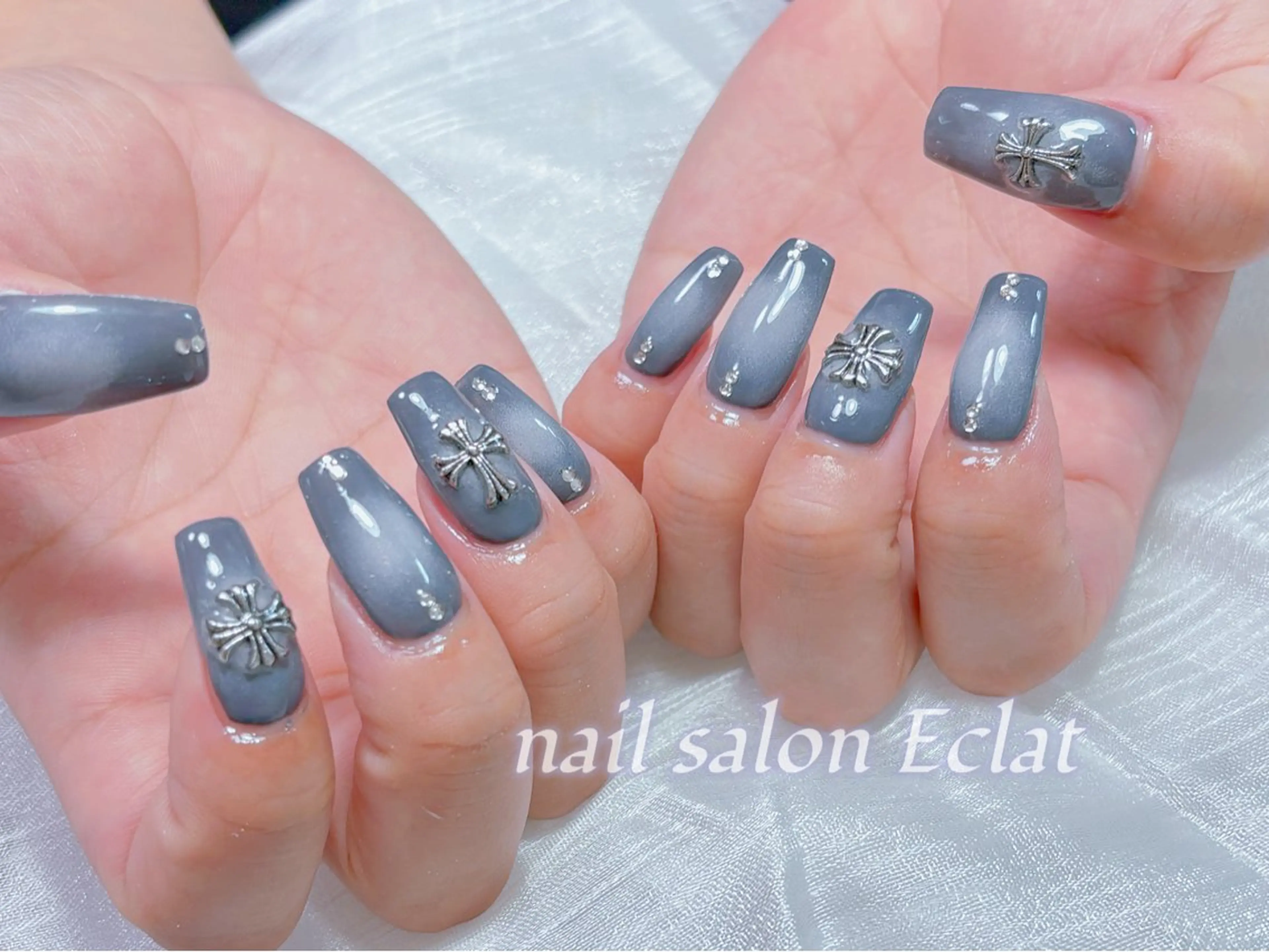 ネイル ハンドネイル ネイルサロンエクラ 🫧Shizukaのネイルデザイン