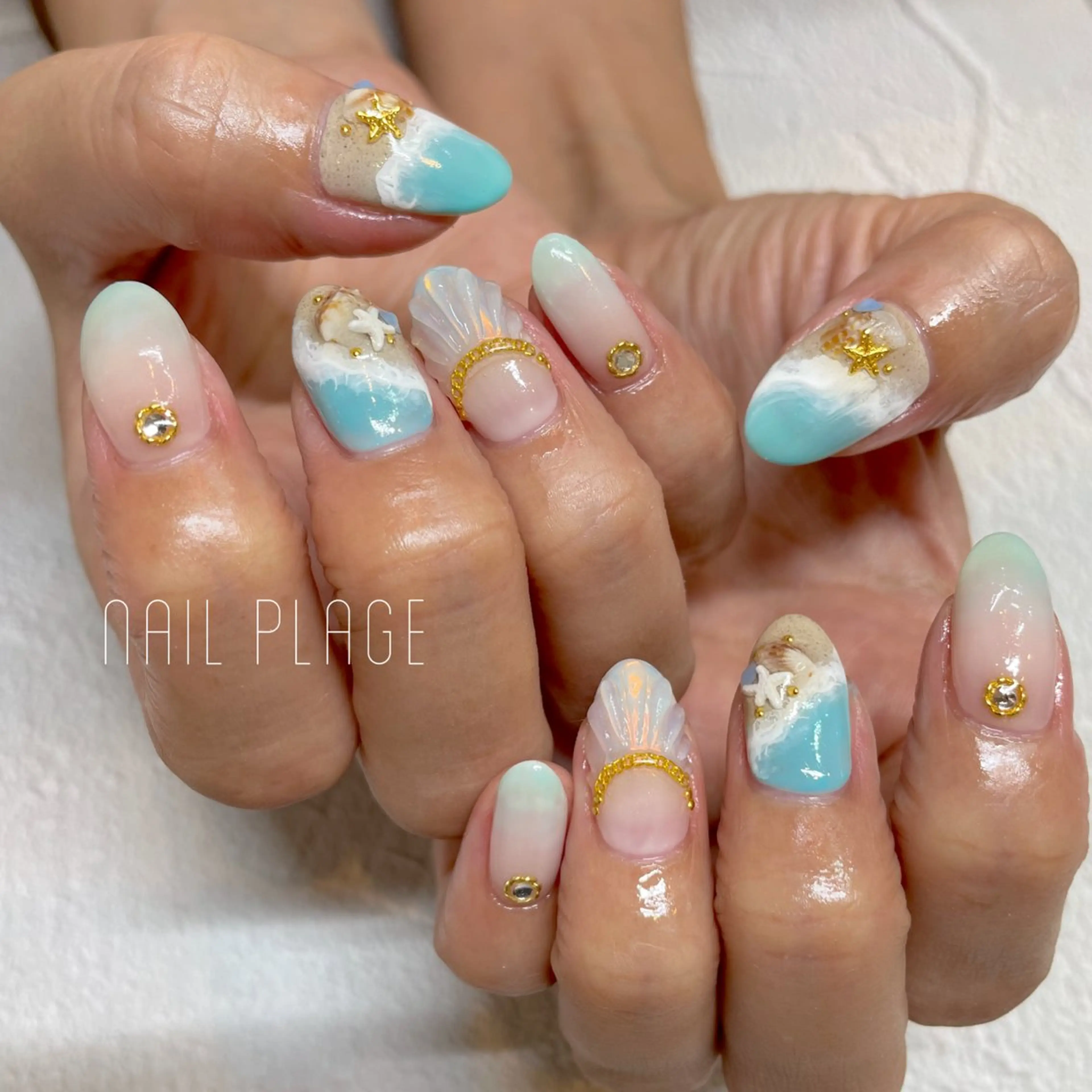 ネイル nail Plage Imai kanaのネイルデザイン