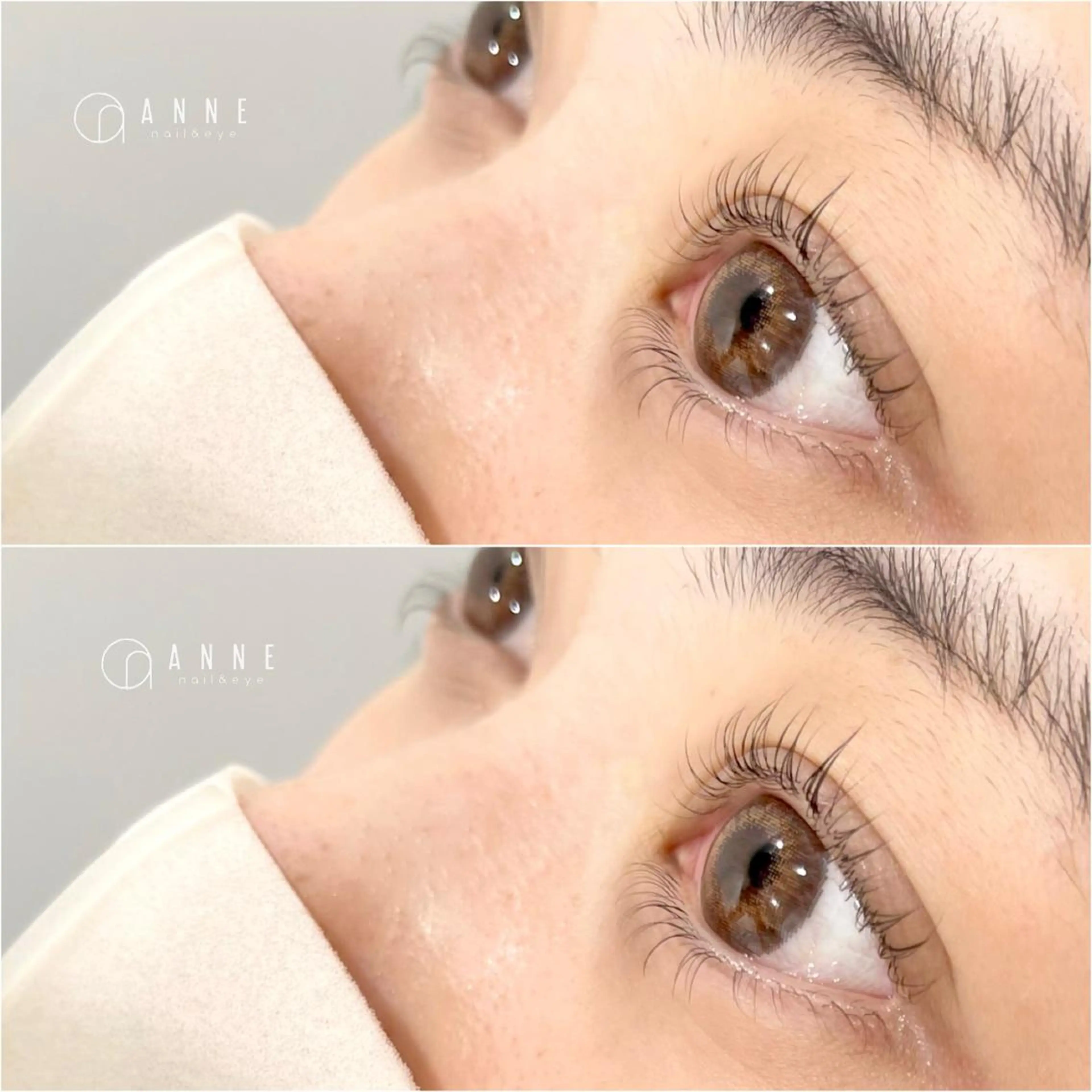 マツエク・マツパ パリジェンヌラッシュリフト 下まつげエクステ 一重×まつ毛パーマ マツパ ANNE梅田ALLYS店所属・高松 せりなのマツエク・マツパデザイン