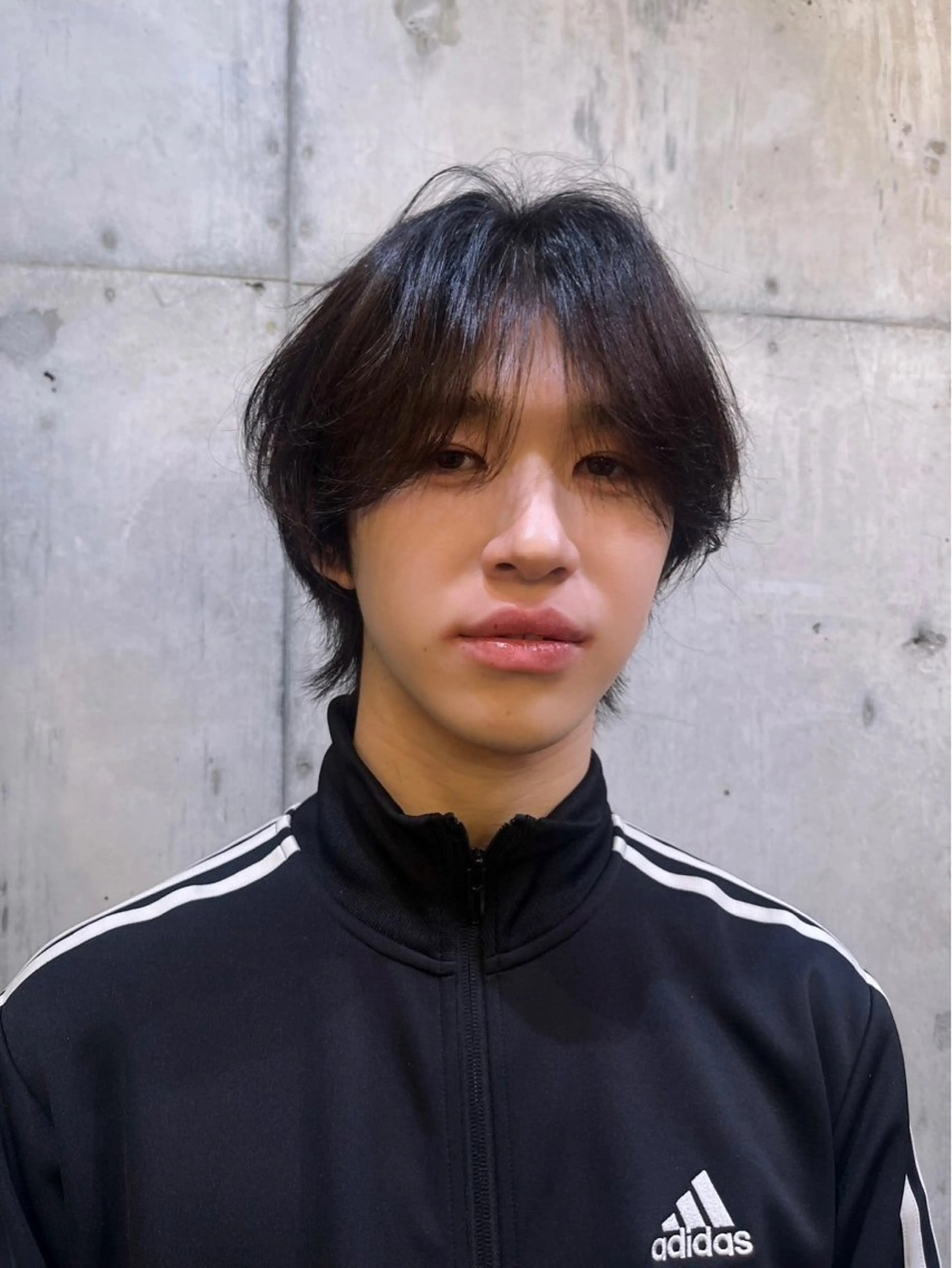 メンズ メンズ韓国風 rinaブリーチなし 透明感カラーのヘアスタイル