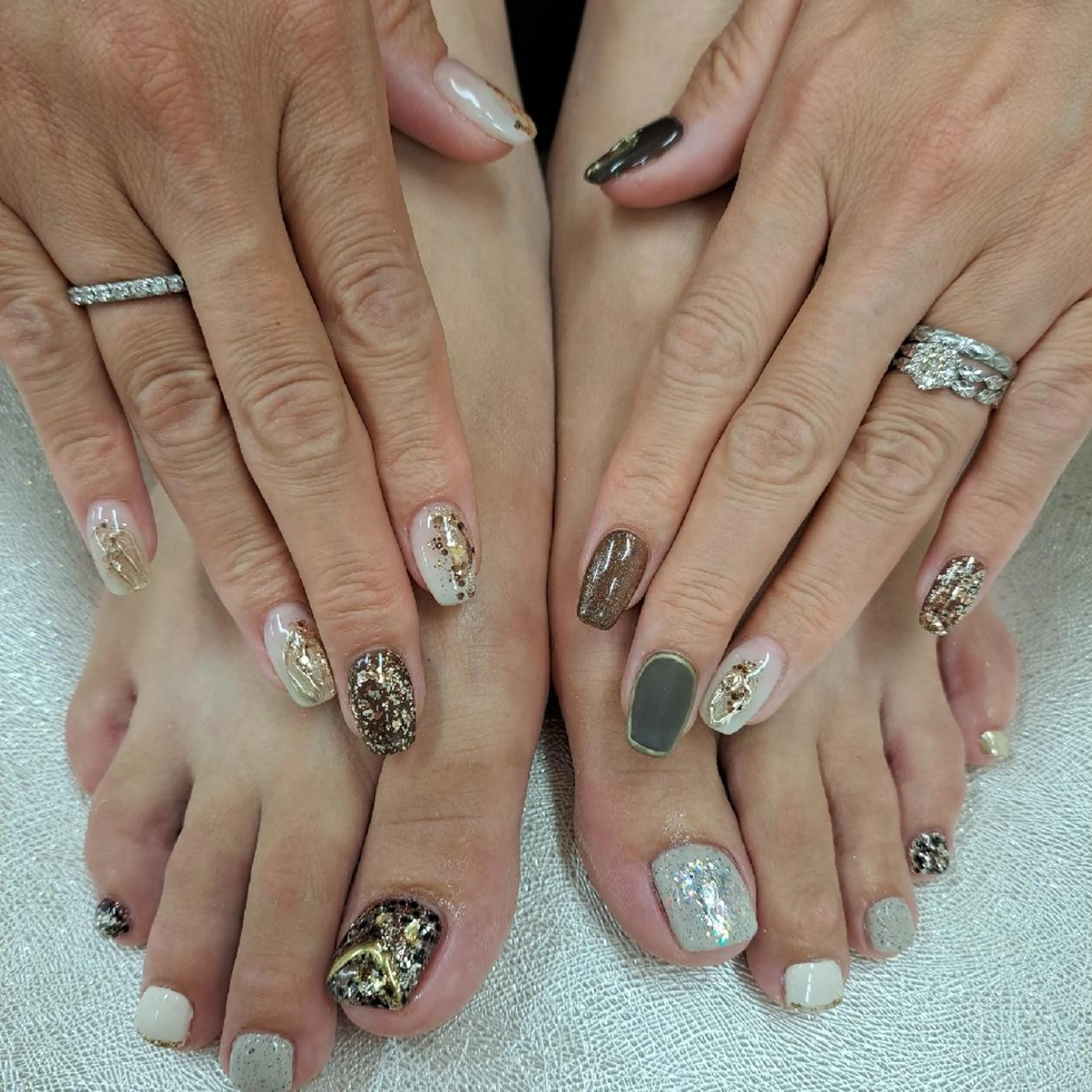 ネイル アートネイル ジェルネイル 持ち込み ニュアンスネイル パラジェル 河野ちえ (雑誌掲載サロン)のネイルデザイン