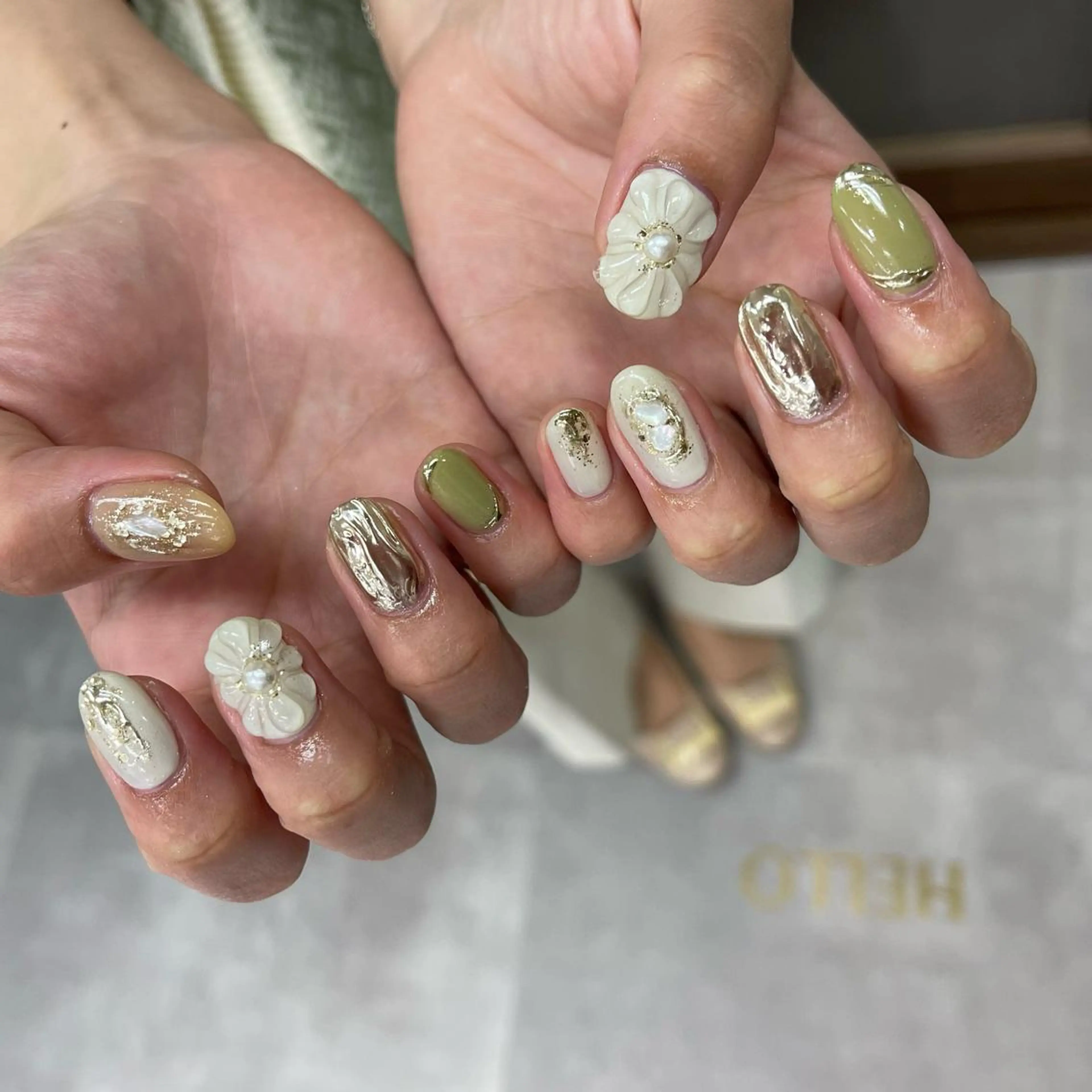 Hand🤚🏾アートやり放題120分(3D.複雑なキャラクターNG/パラジェル変更＋1100円)の写真