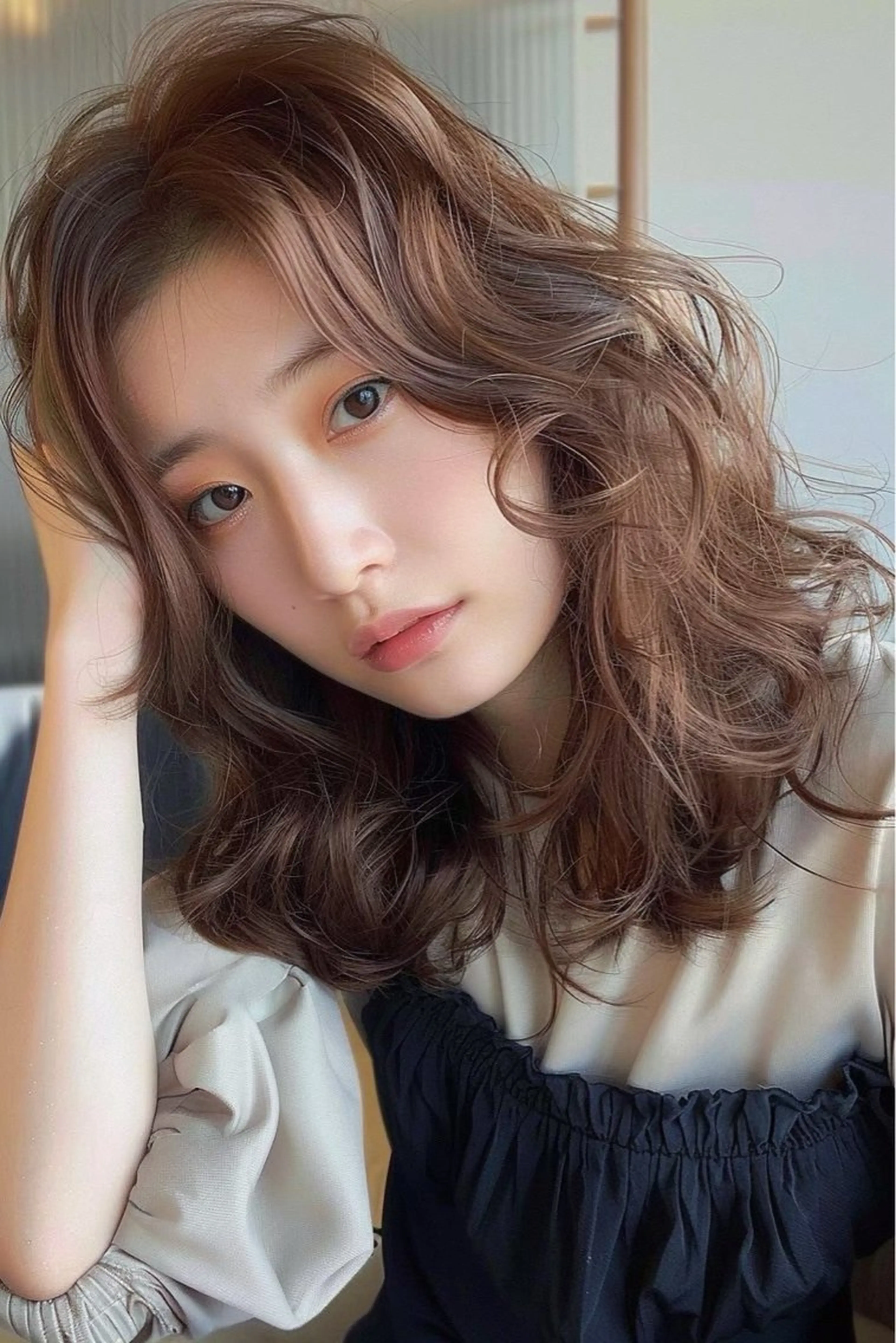 セミロング カラー カット ヘアカラー トリートメント 4月限定/ カラー特化/YUTOのヘアスタイル