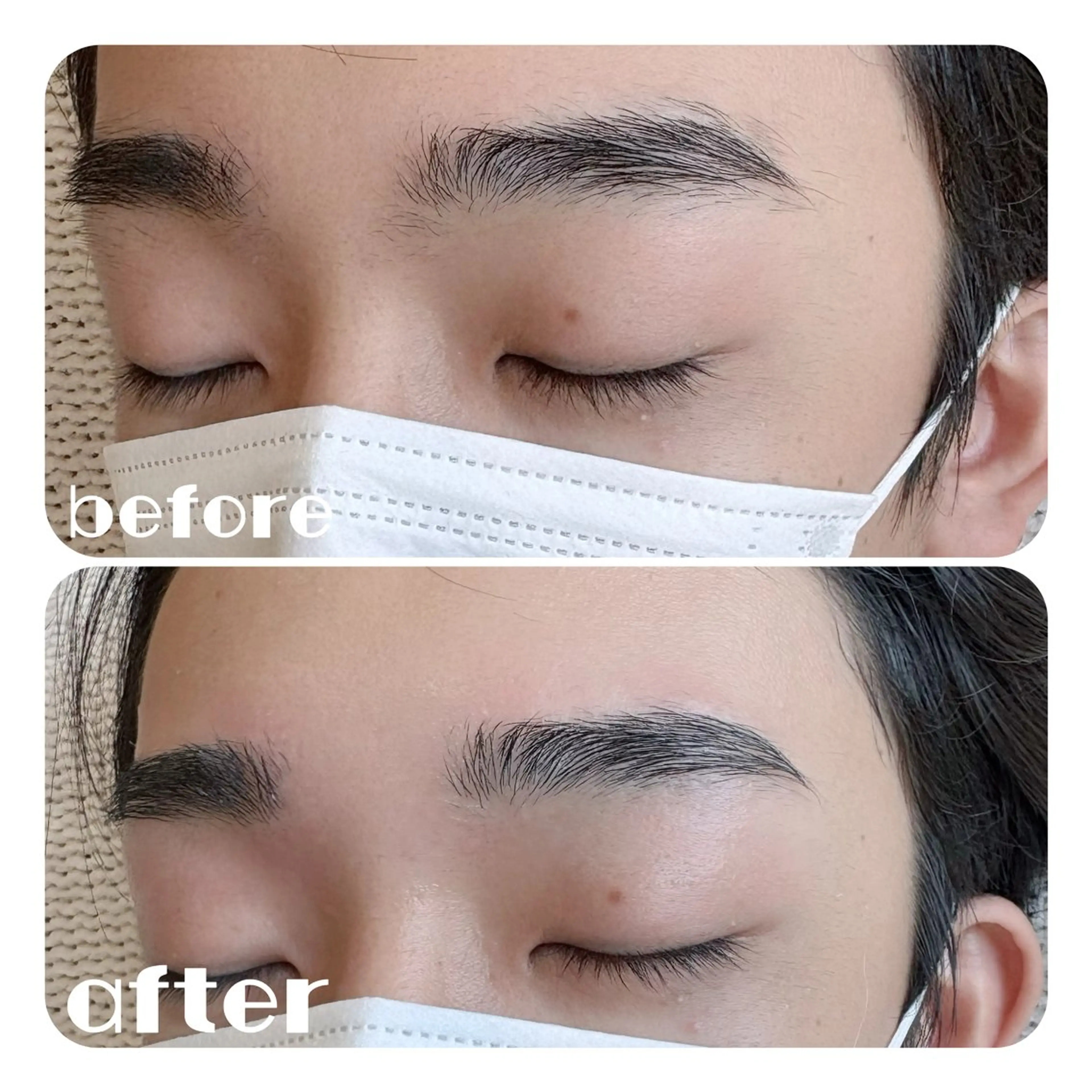 アイブロウ ハリウッドブロウリフト メンズアイブロウ 眉毛ワックス脱毛 ワックス脱毛 LAND🫧🎀 Ayakaの眉毛・アイブロウイメージ