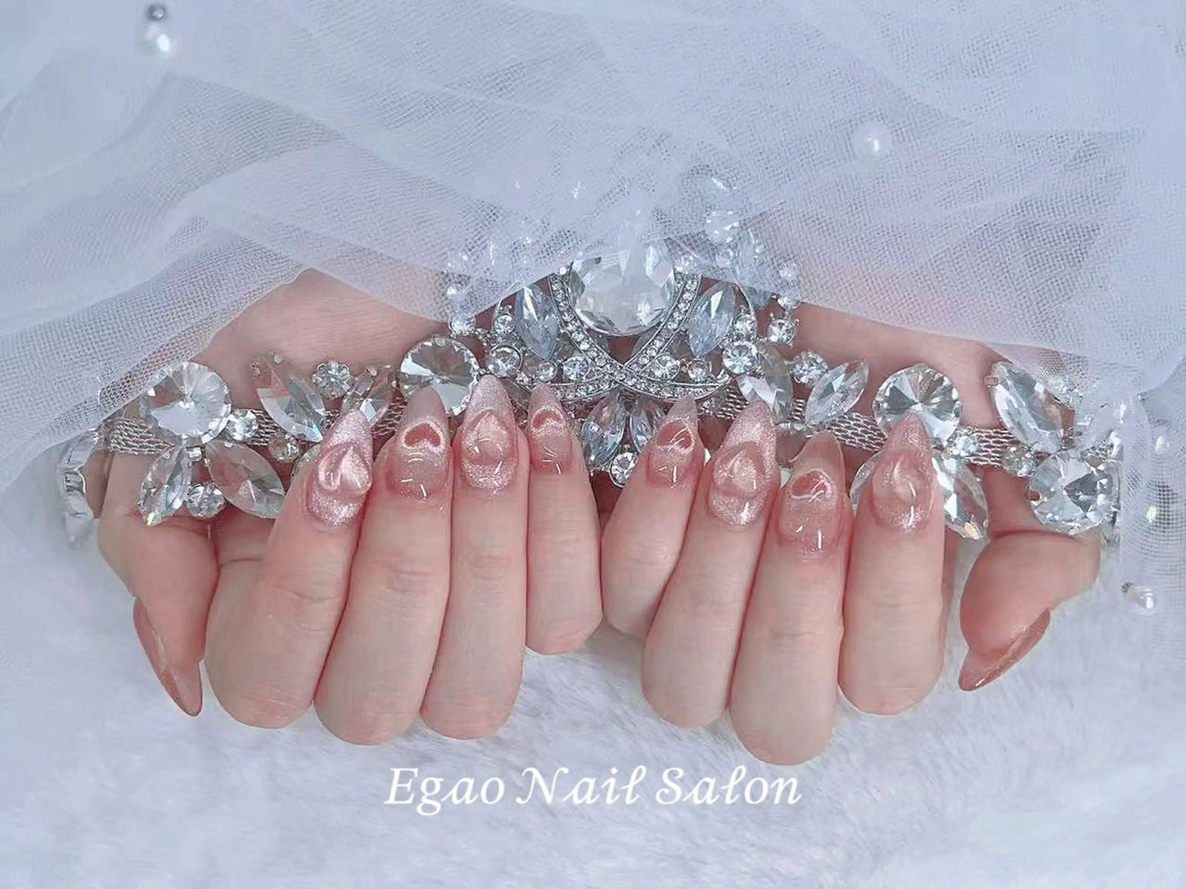 ネイル アートネイル フットネイル フレンチネイル ジェルネイル マグネットネイル Egao Nail Salonのネイルデザイン