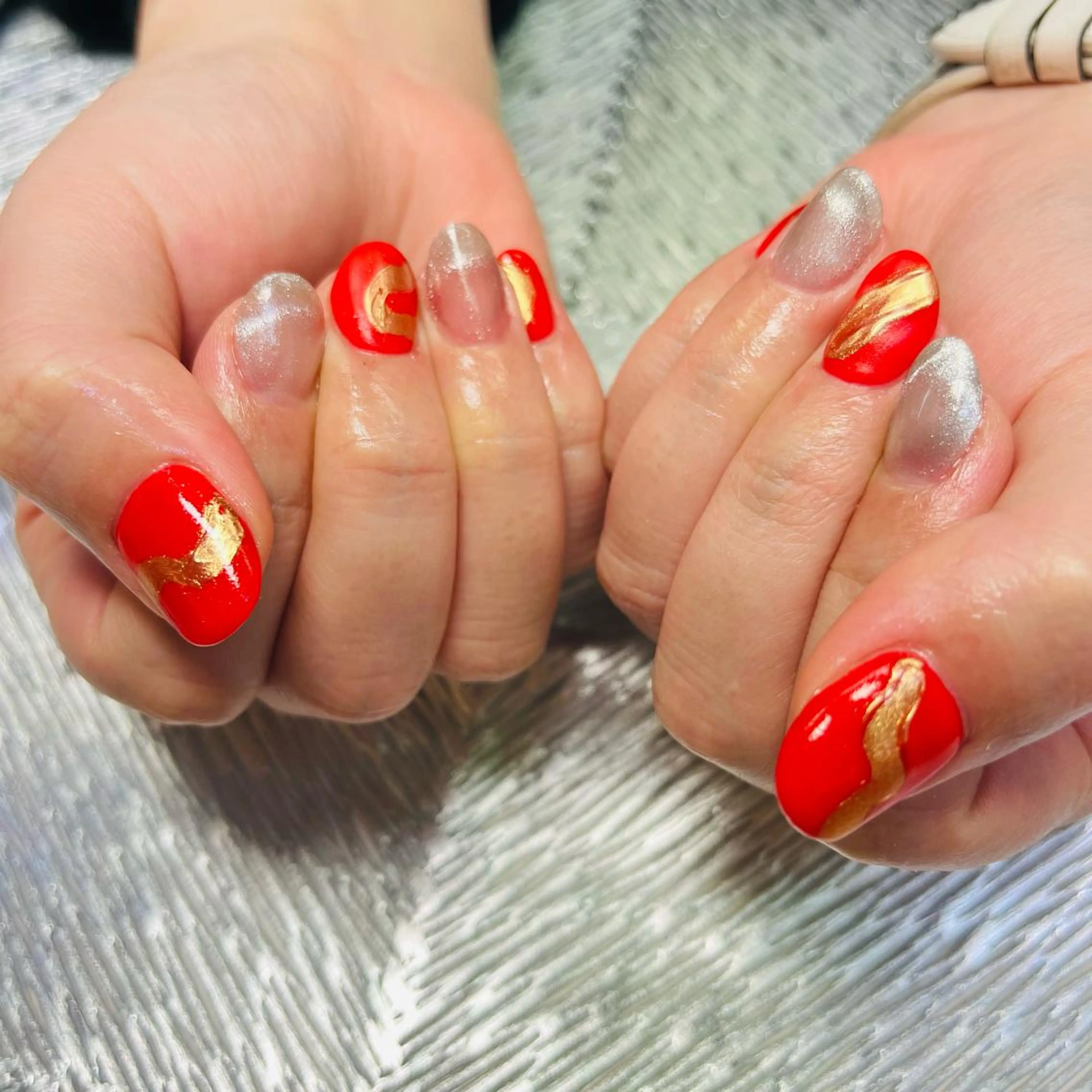 ネイル ニュアンスネイル Briwa✨nail 💅enoi ❤︎のネイルデザイン