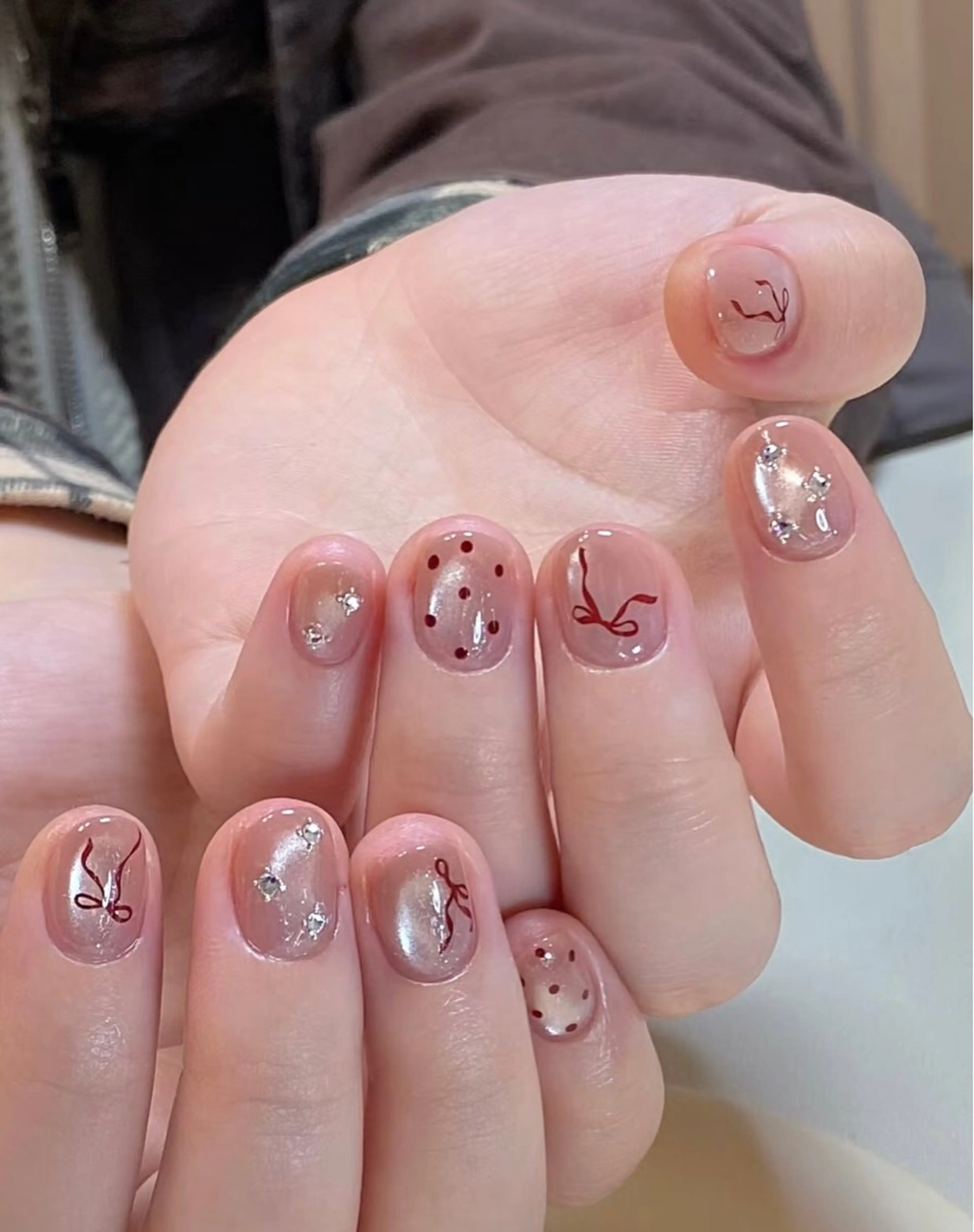 ネイル ハンドネイル H&B せつかのネイルデザイン