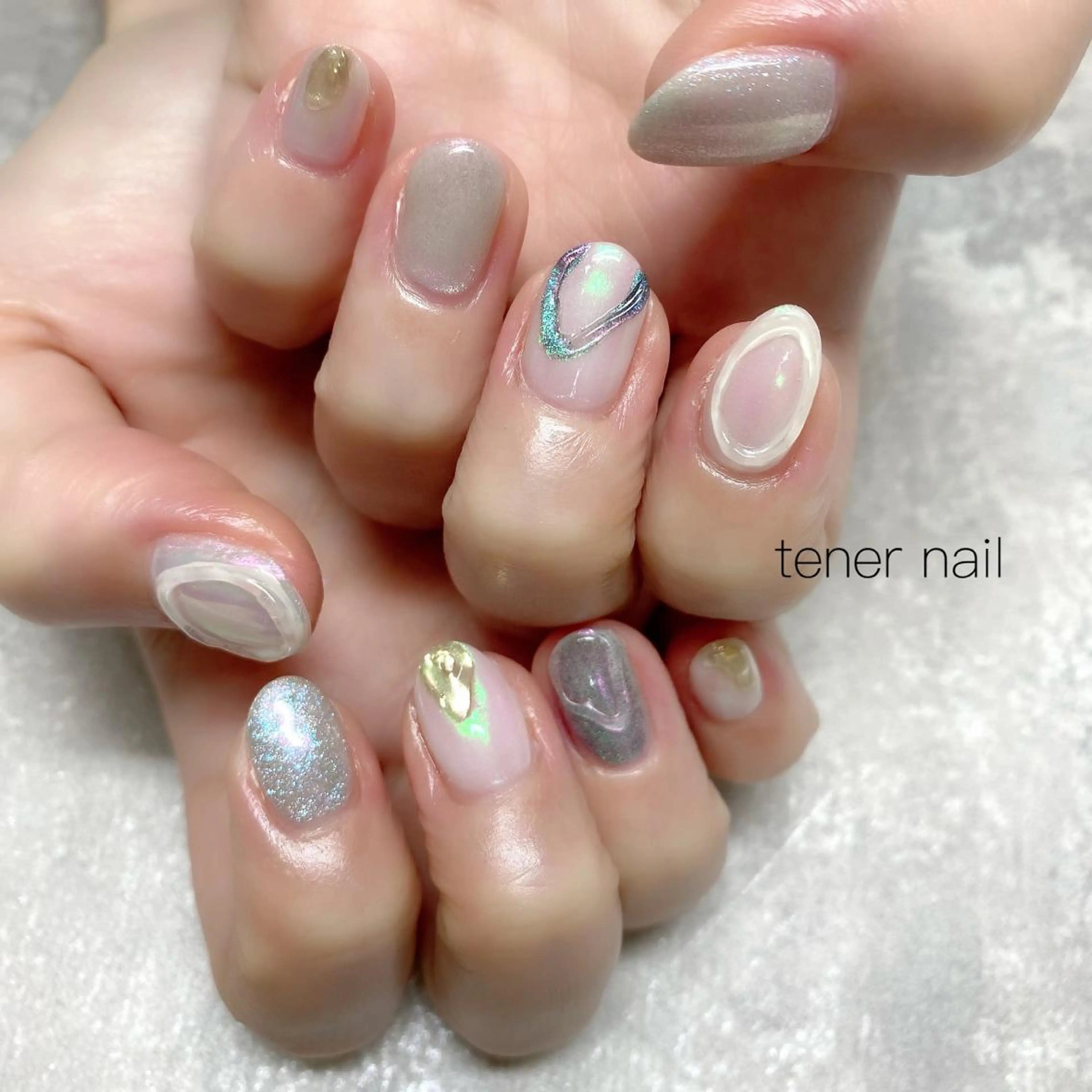 ネイル ぷっくりネイル tener  nail  テネルネイル所属・テネルネイル tener nailのネイルデザイン