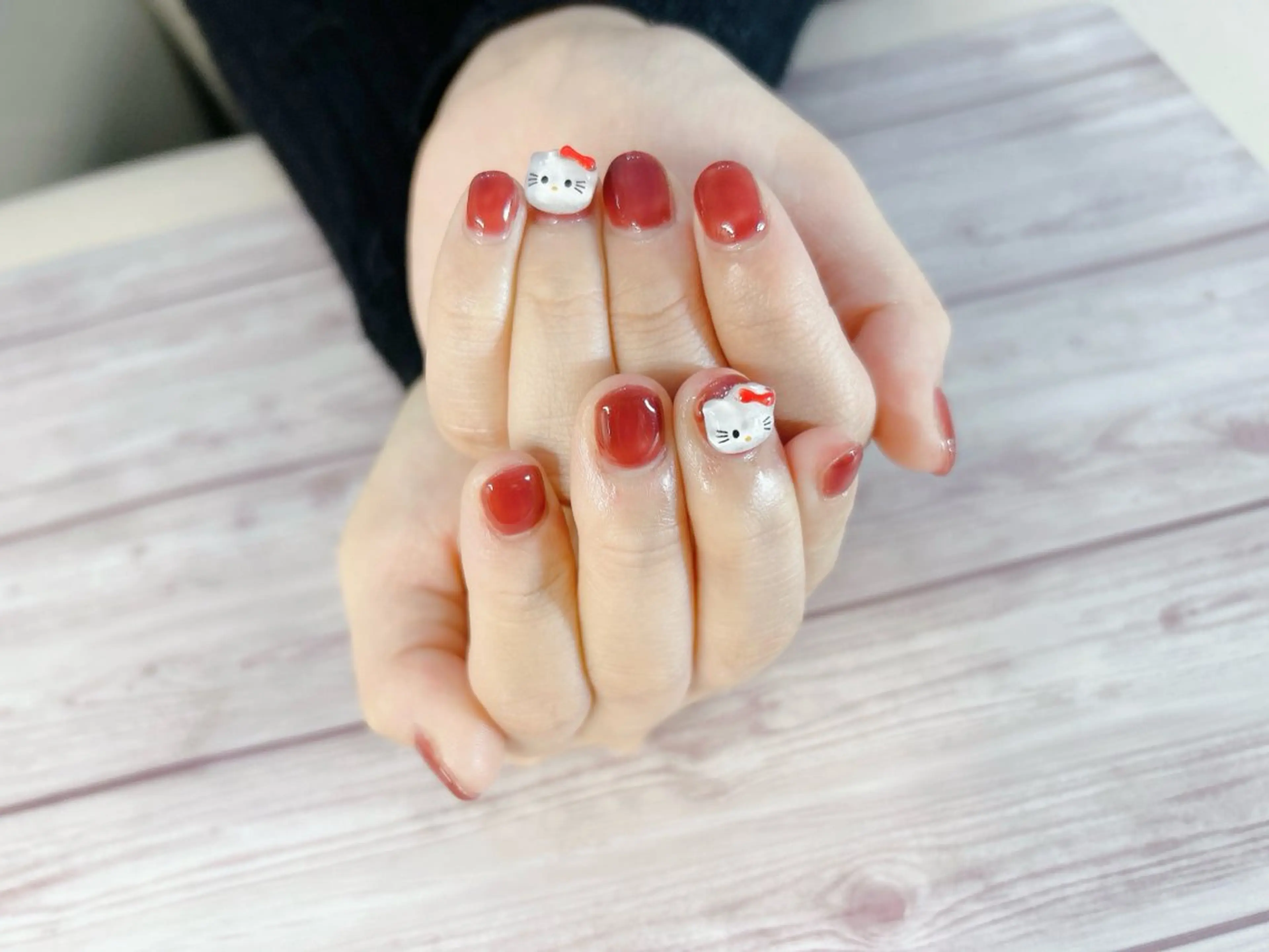 ネイル ワンカラーネイル MYu Beauty Salon YURIのネイルデザイン