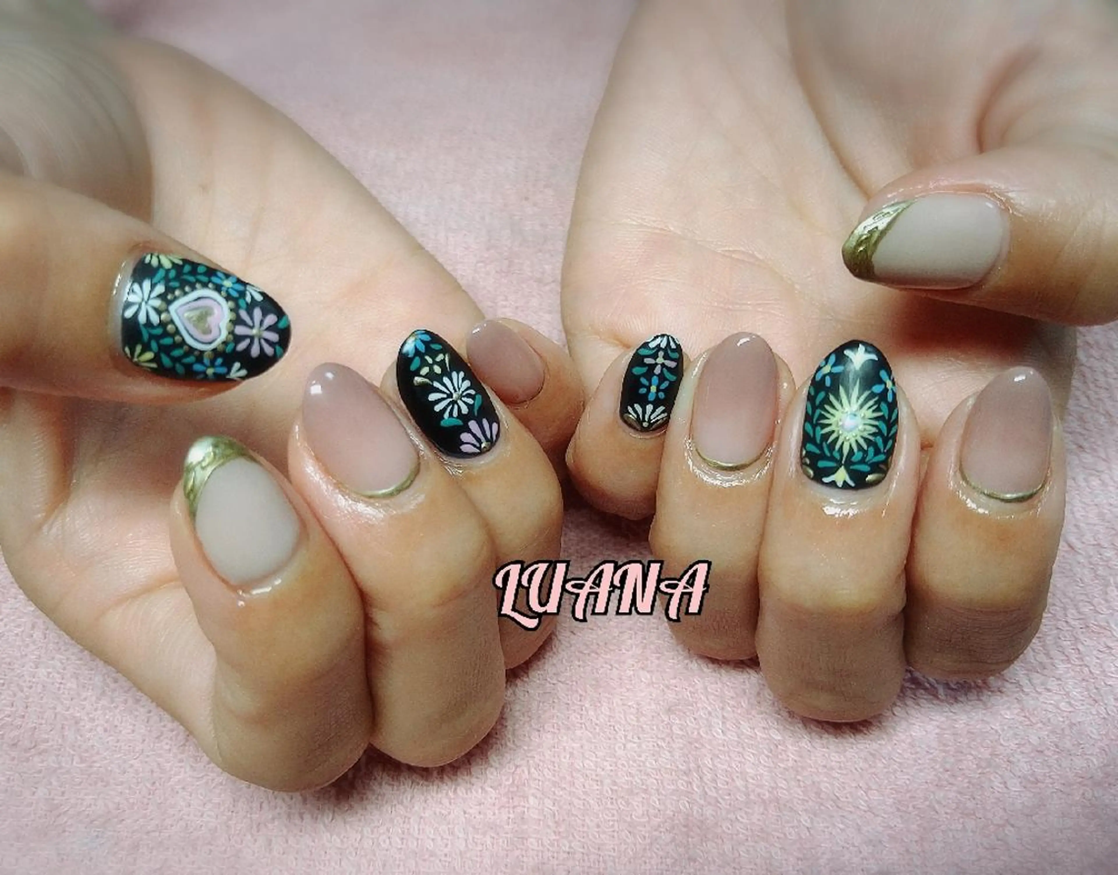 ネイル ハンドネイル LUANA  TAKAHASHIのネイルデザイン