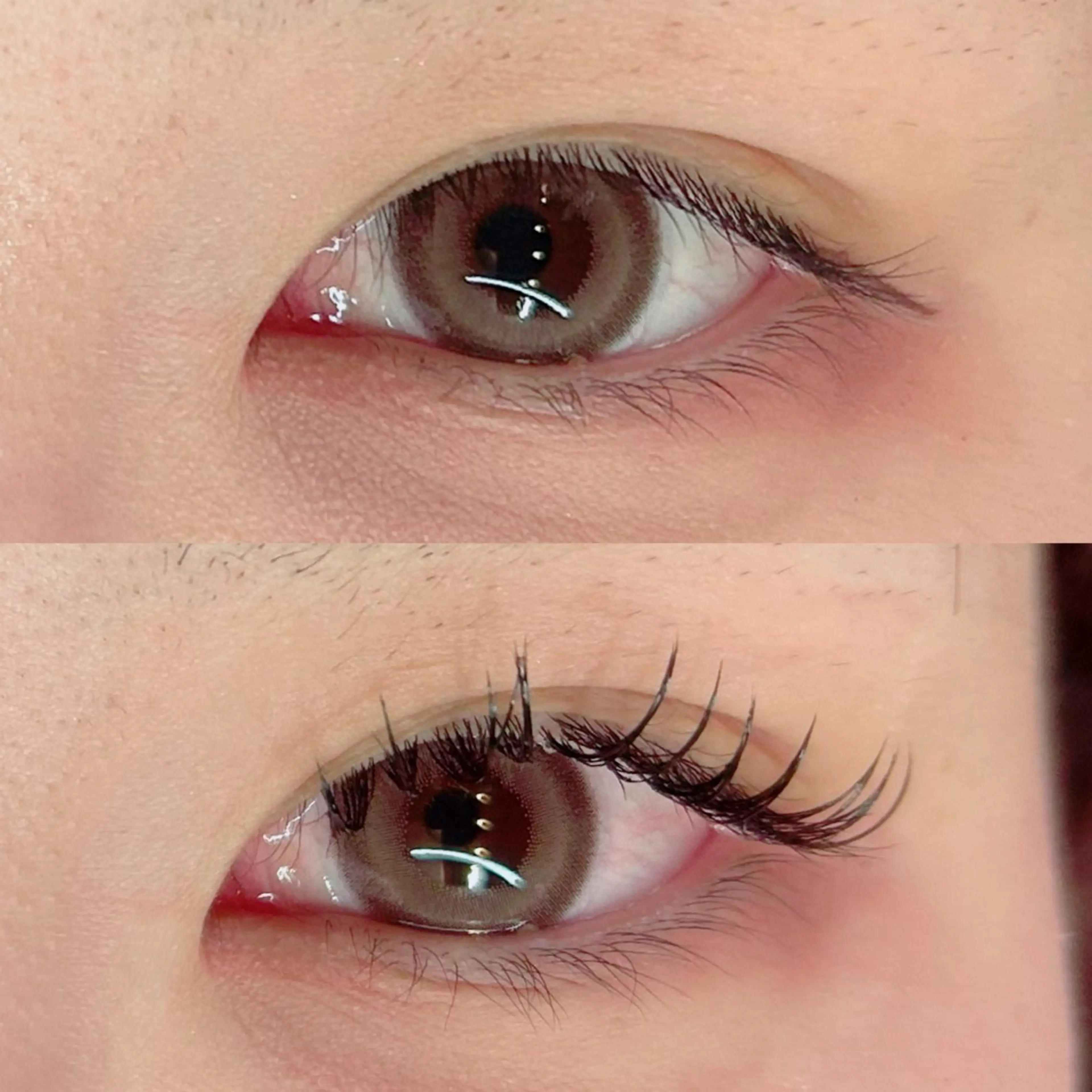 マツエク・マツパ Cカール キュート フラットラッシュ 【愛され眉毛作る人】 nozomiのマツエク・マツパデザイン