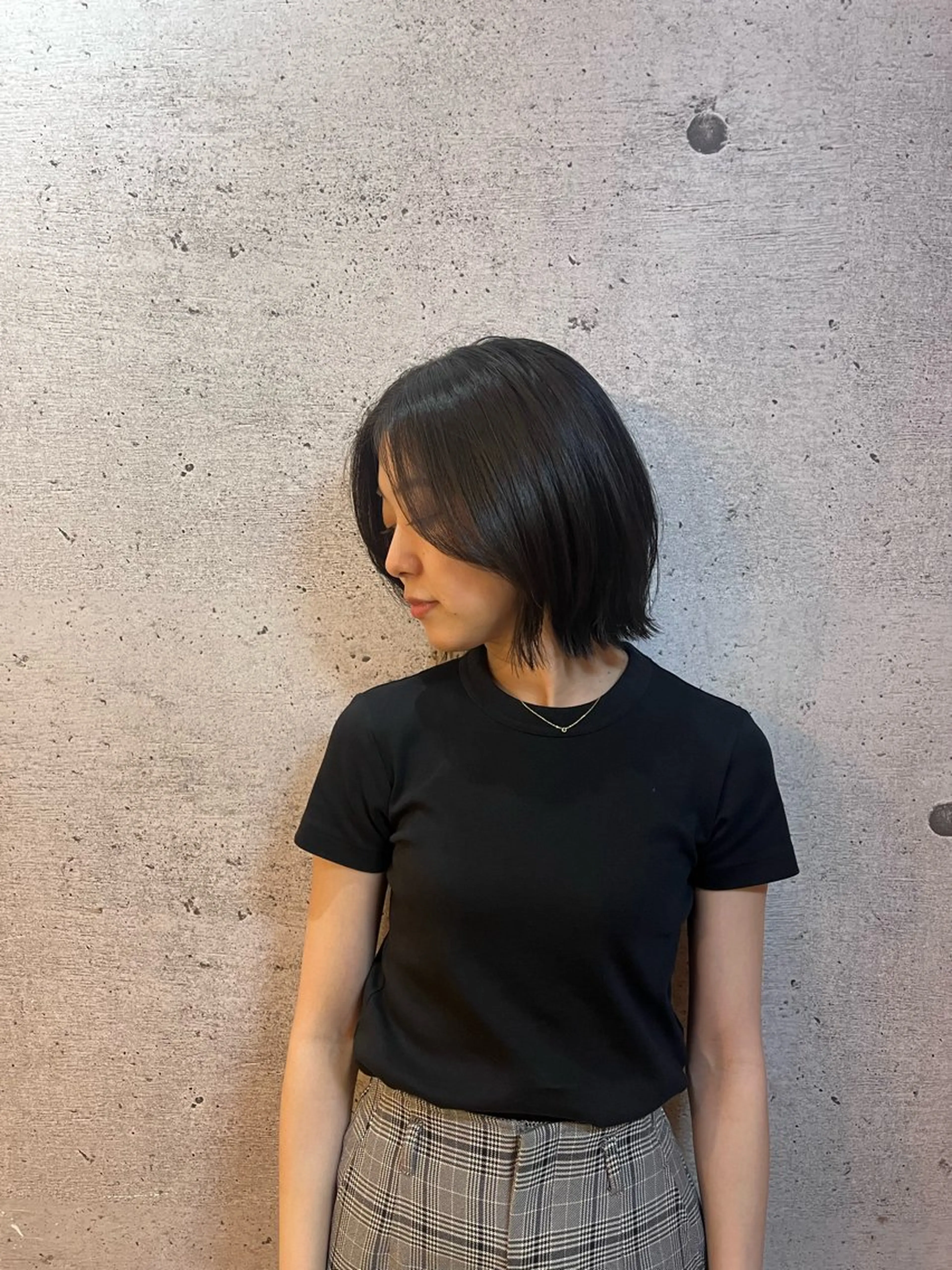 ショート ボブ レイヤーカット rina 🤍のヘアスタイル