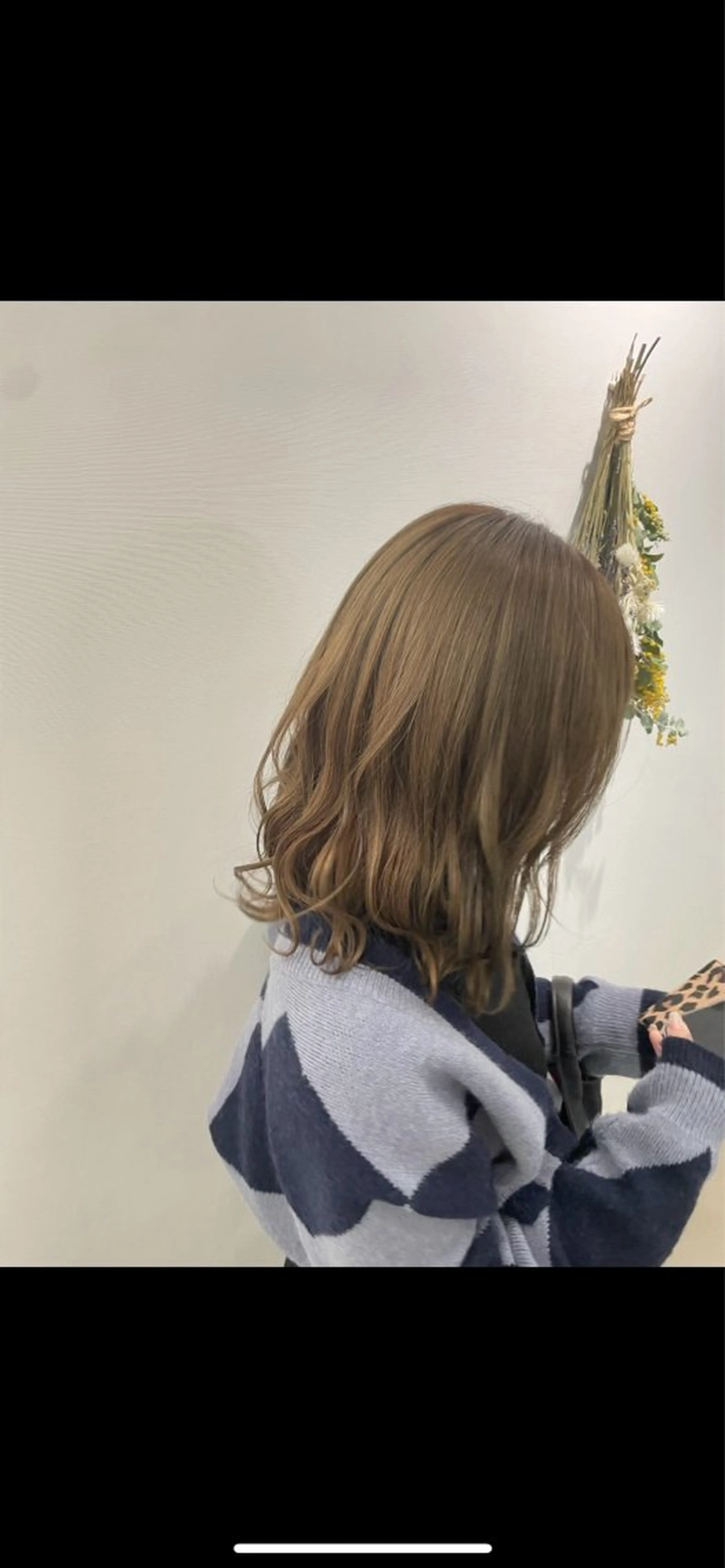 ミディアム カラー ベージュカラー Cocoa beauteのヘアスタイル