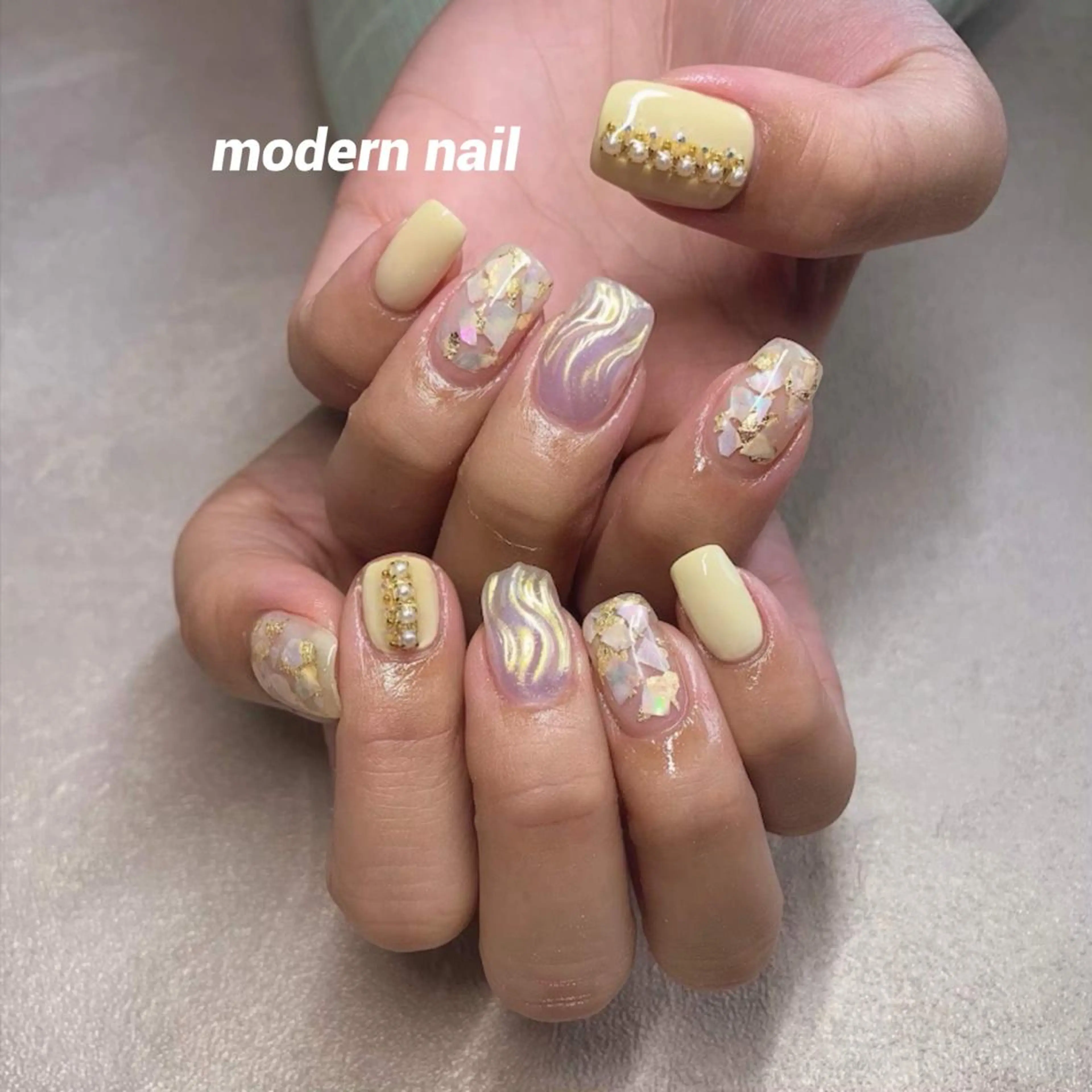 ネイル ハンドネイル 小川 玲奈のネイルデザイン