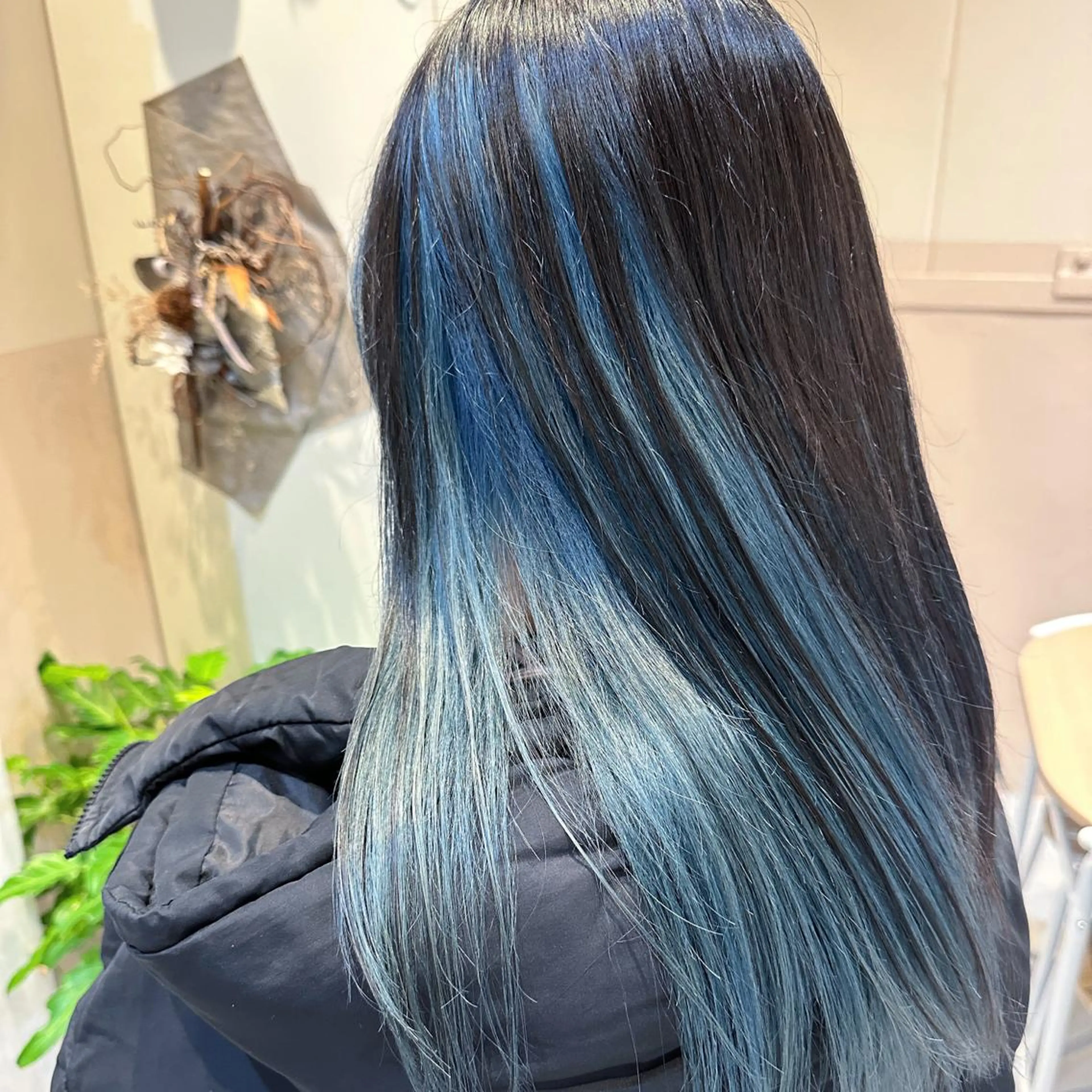 ロング カット ヘアカラー トリートメント 小島 健太郎のヘアスタイル