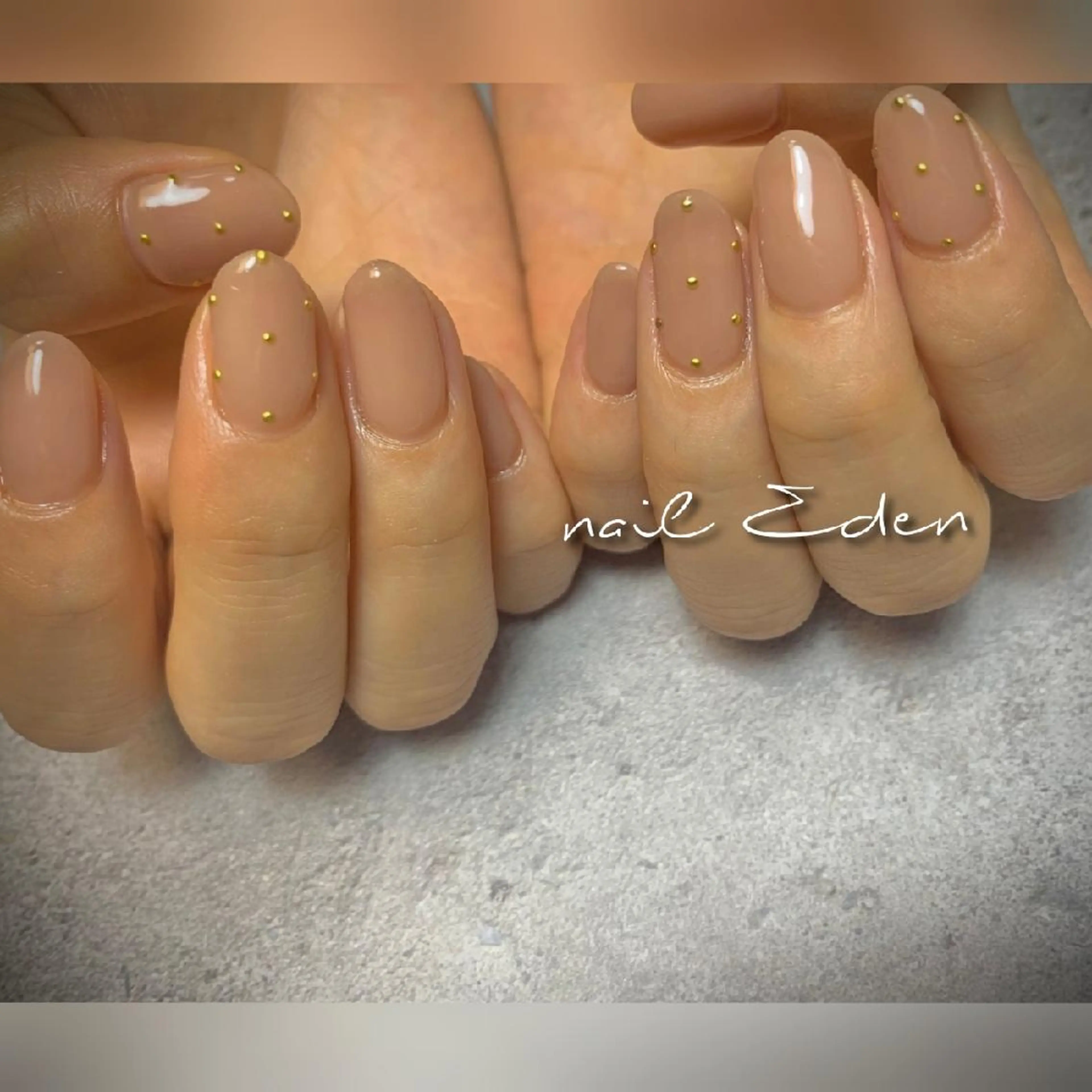 ネイル 持ち込み ハンドネイル ハンドケア Eden　private nail saron所属・Eden ♾️のネイルデザイン