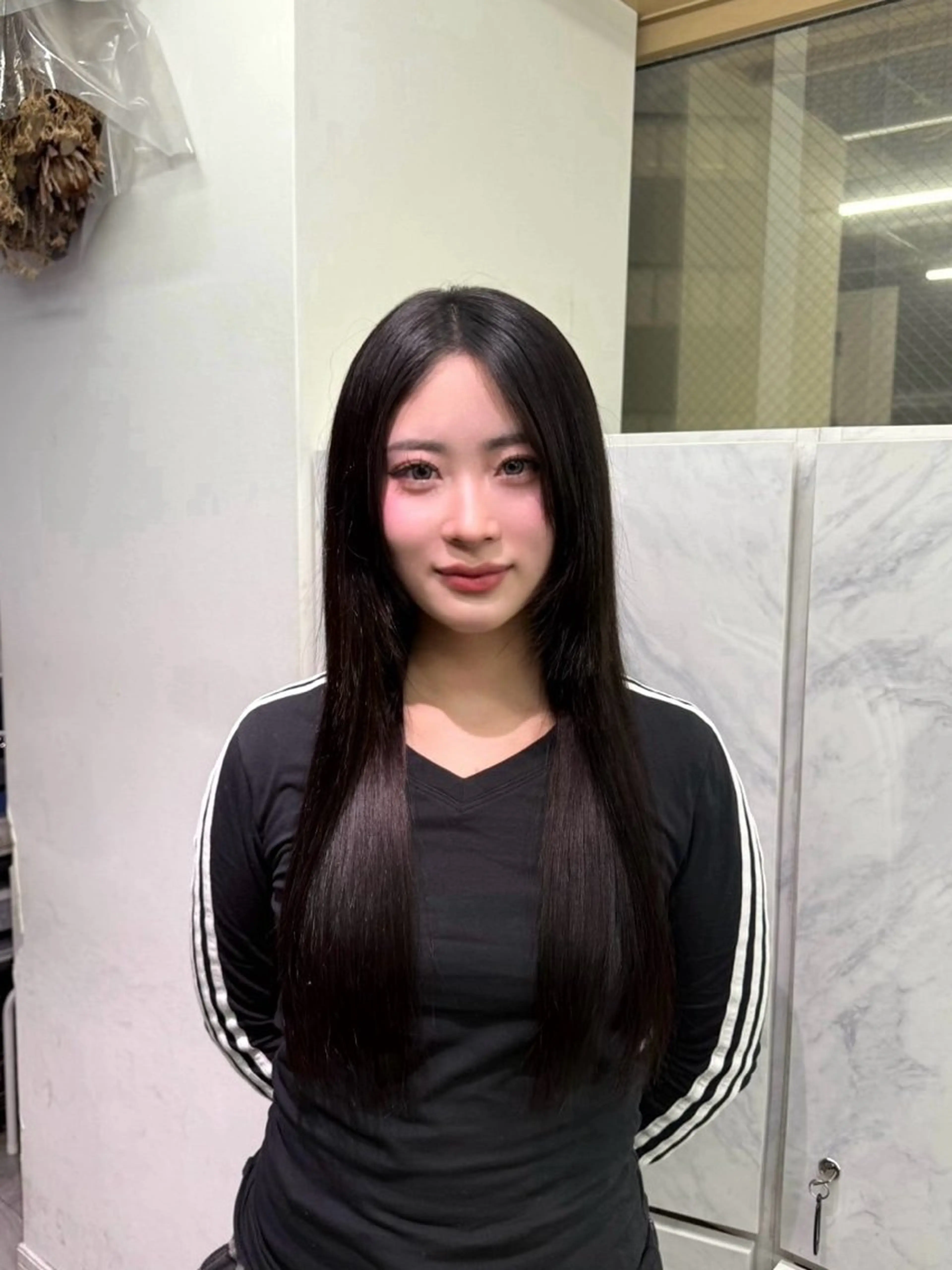 ロング エクステ miwa 🖤のヘアスタイル