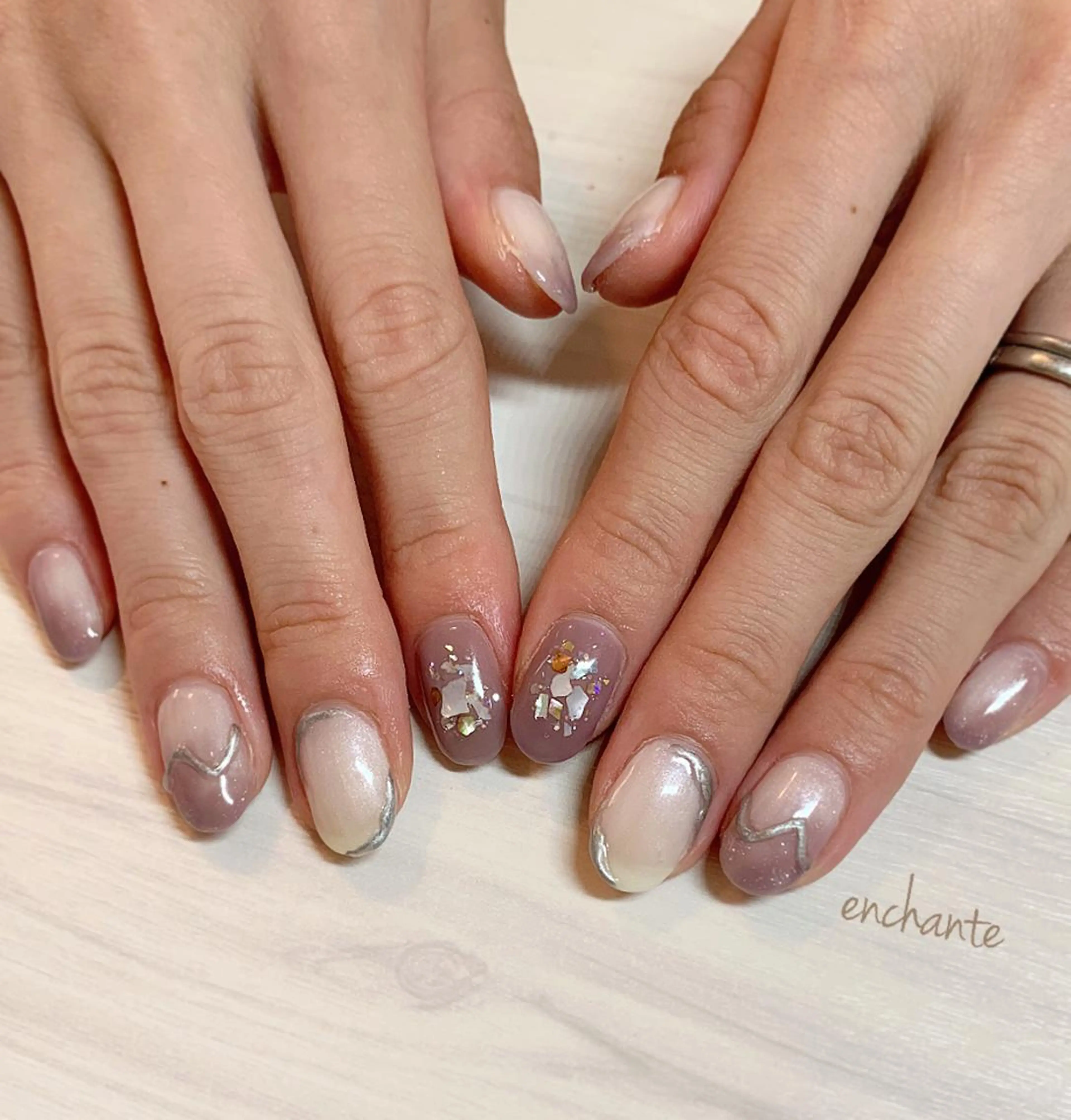 ネイル アンシャンテ所属・enchante 自由が丘のネイルデザイン
