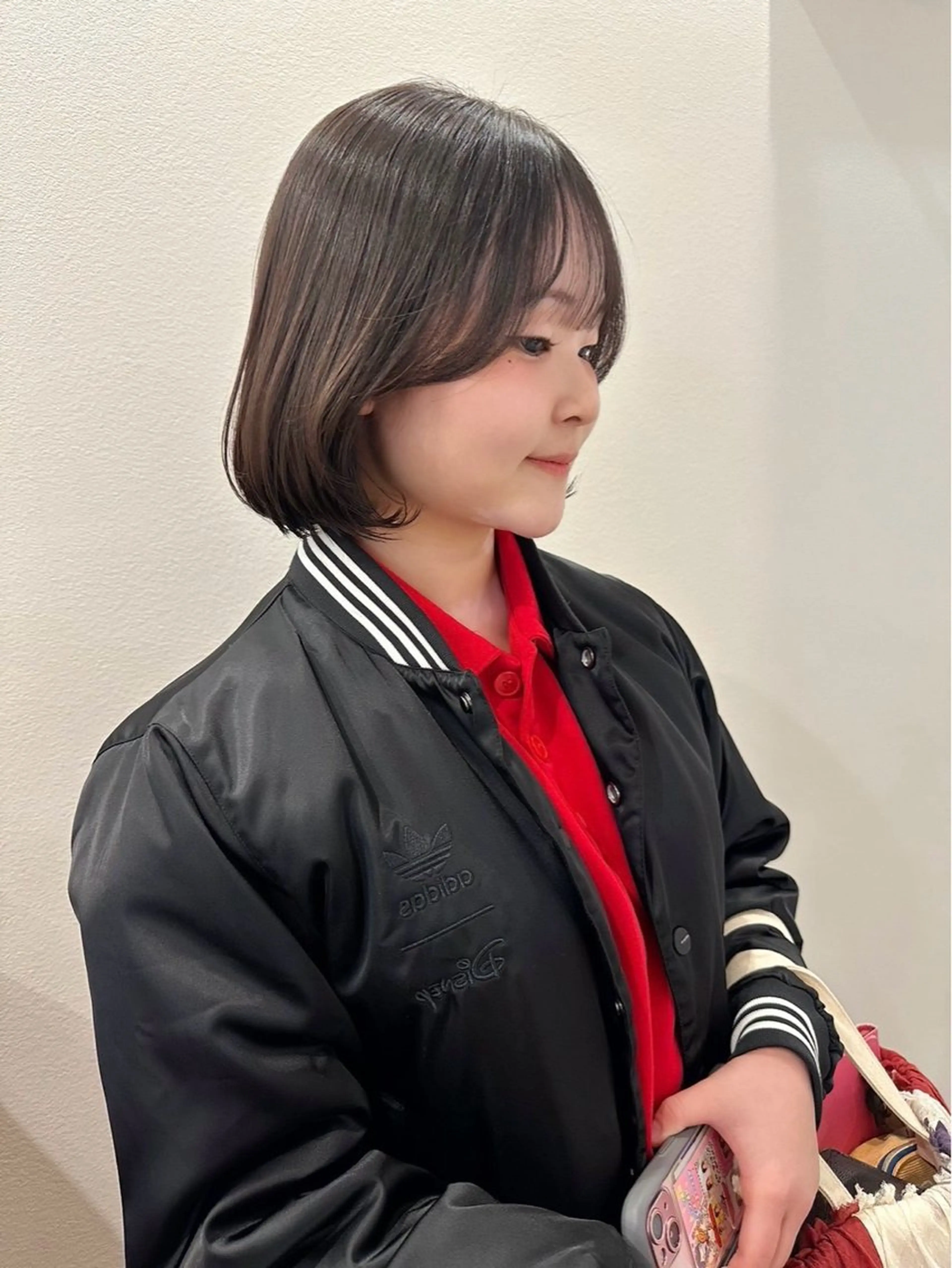 ショート 顔周りカット 縮毛矯正 I'sland【アイランド】所属・NAKAHARA TSUKUSHIのヘアスタイル