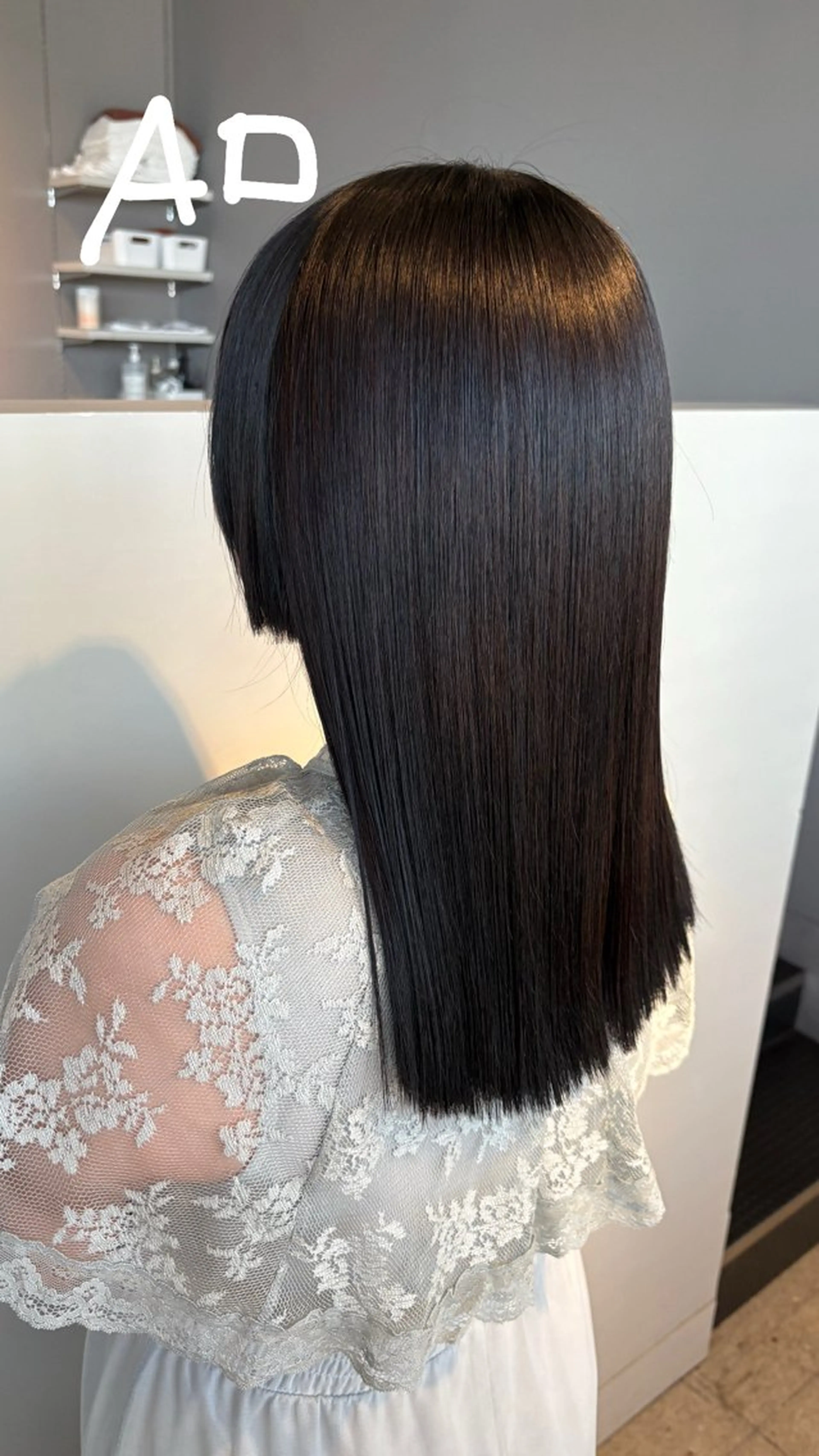 セミロング 姫カット S.COEUR×Cu 枚方T-SITE店所属・枚方/ブリーチモデル /パーマモデル募集のヘアスタイル