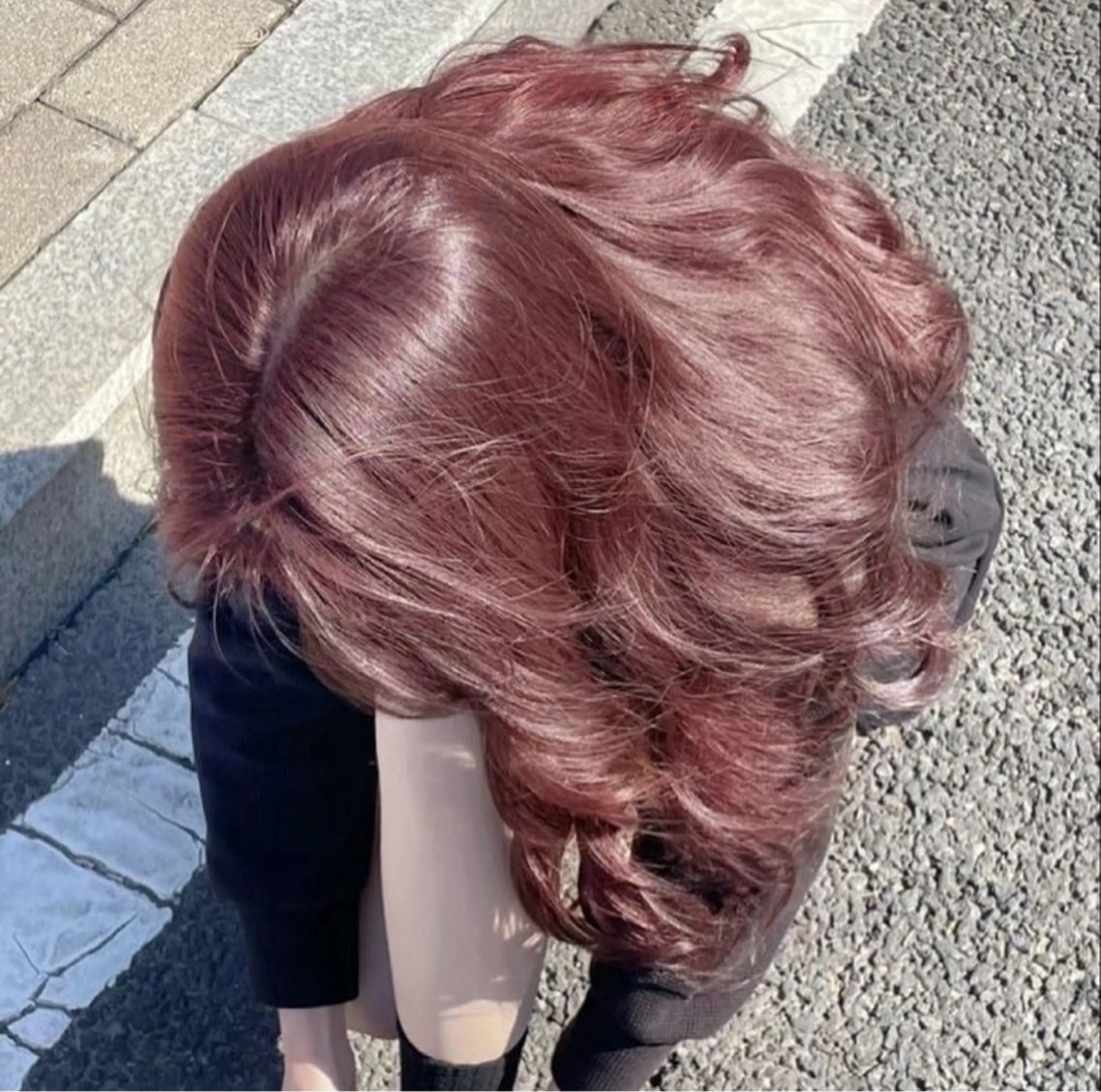 ♡11.12月限定 ♡ 韓国風トレンドカット+ブリーチなしダブルカラー+オリジナルトリートメント+コテ巻き仕上げ ♡の写真