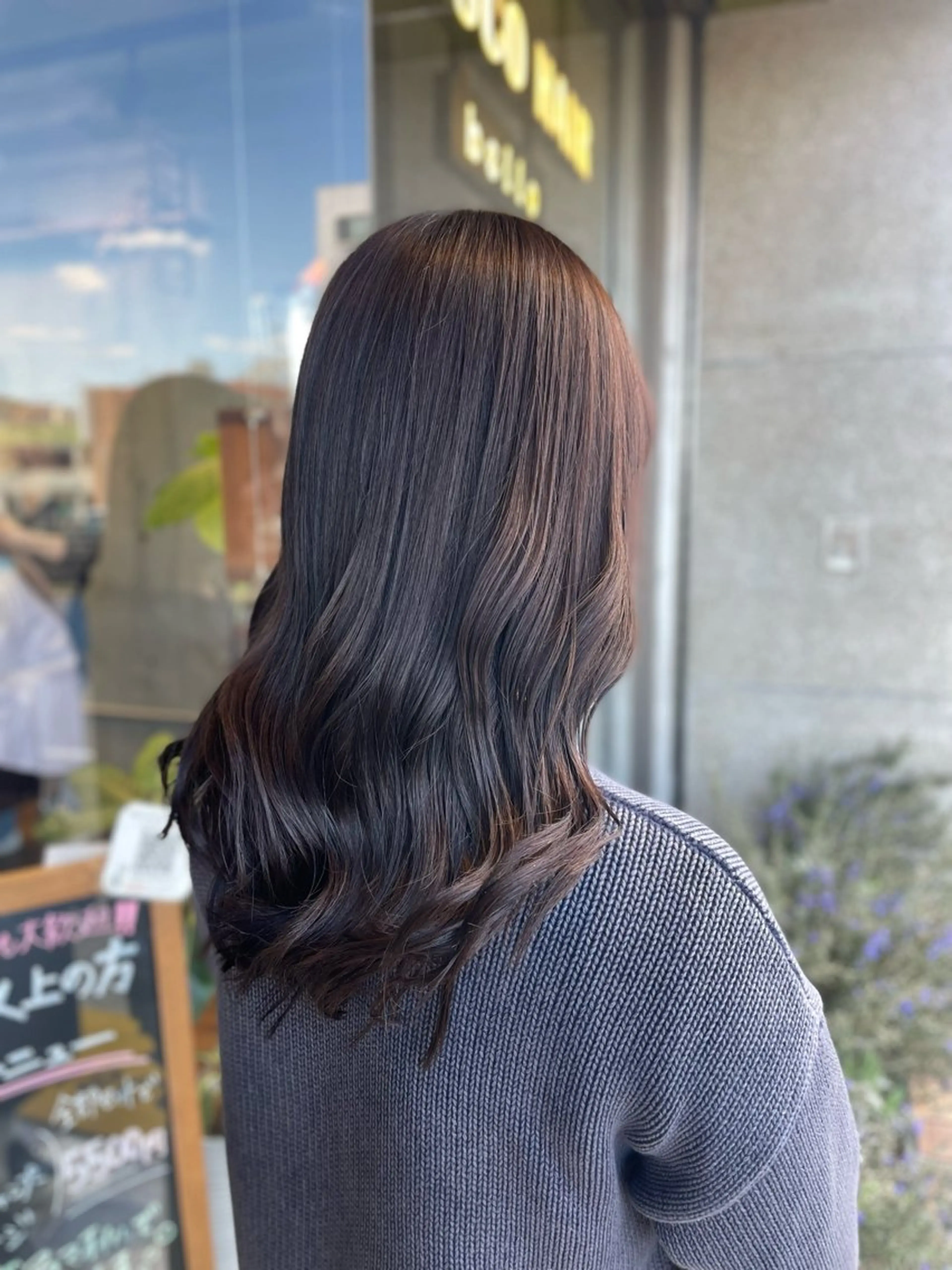 セミロング スタイリスト /YUNAのヘアスタイル