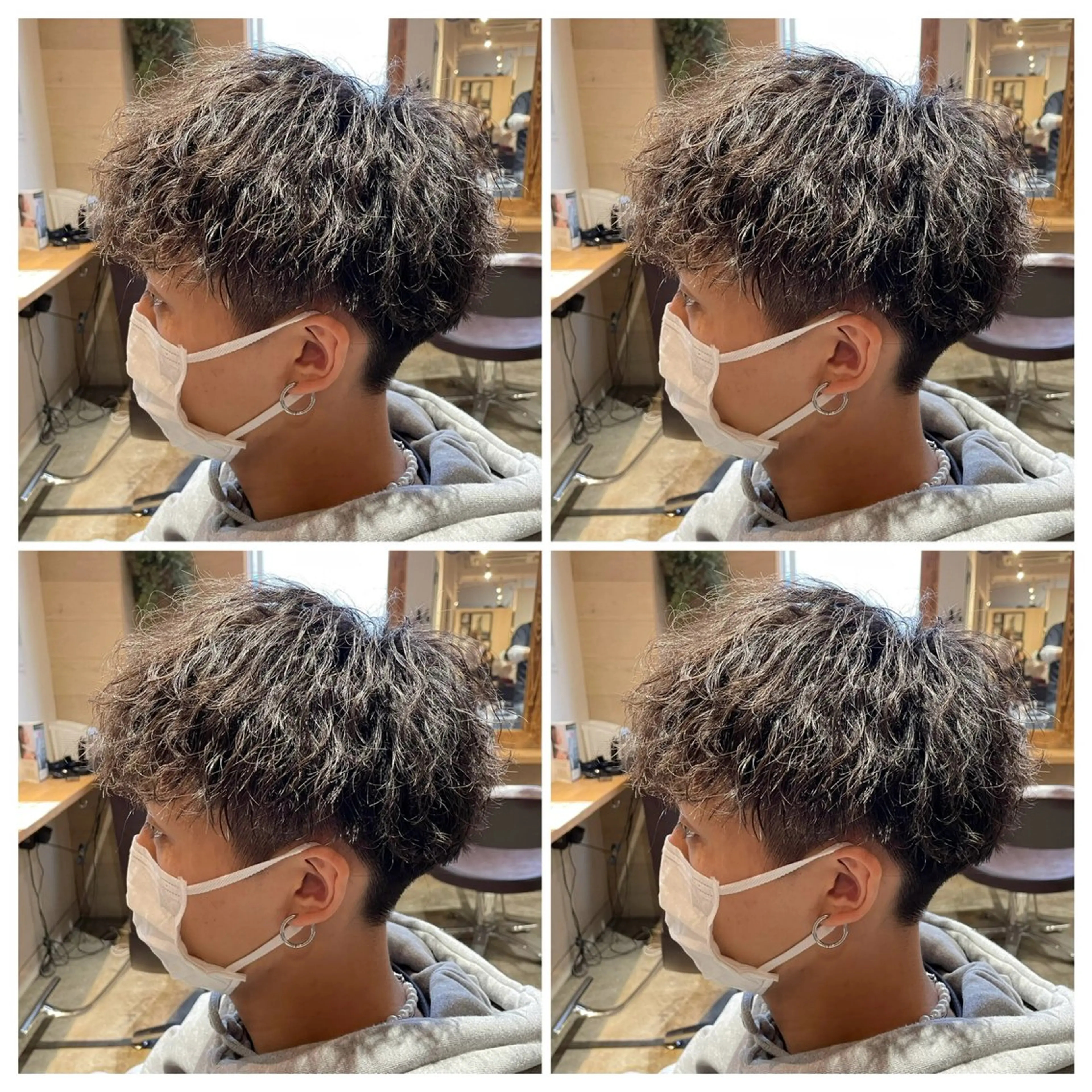 パーマ メンズ カット パーマ トリートメント 💎髪質改善/艶髪 荻原💎のヘアスタイル