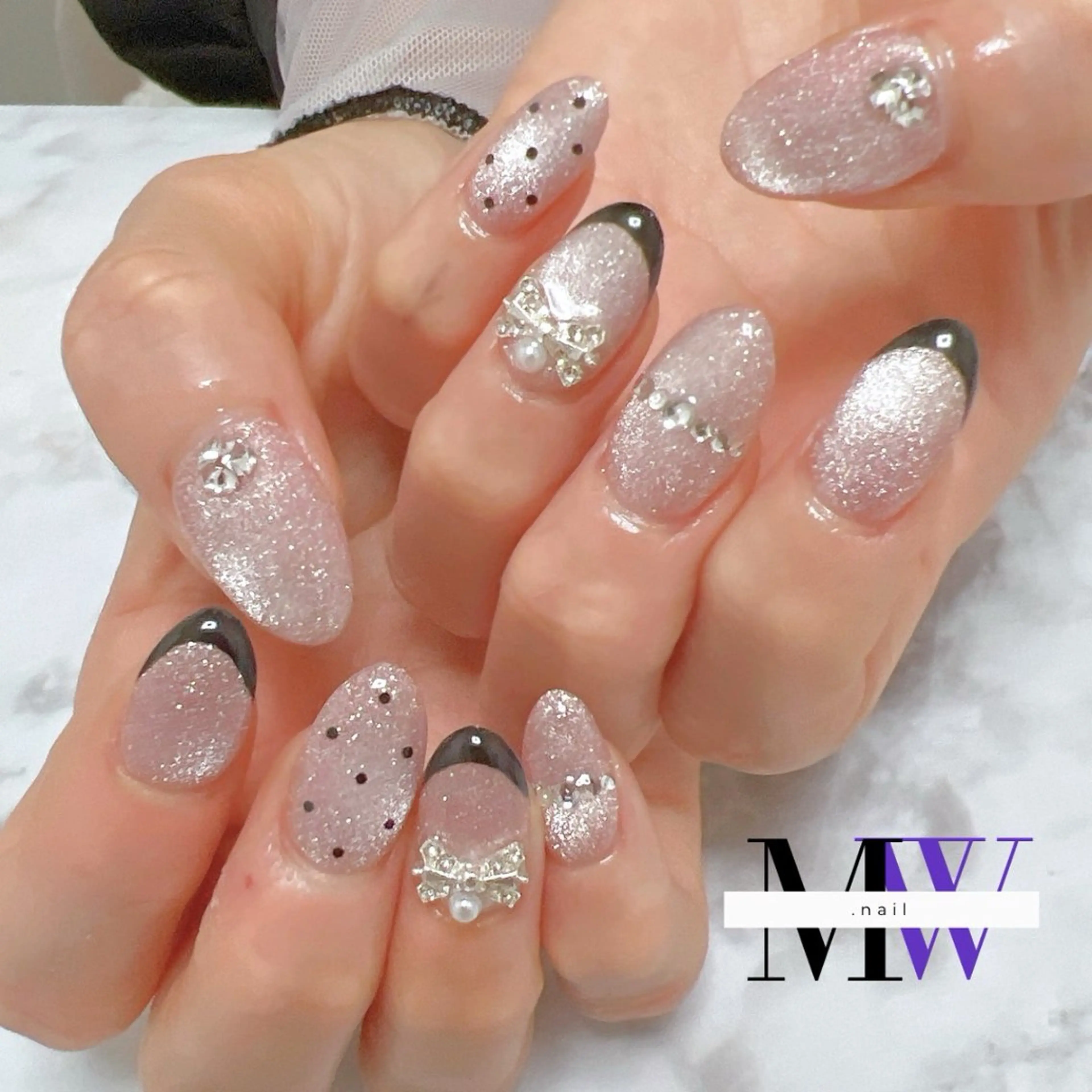 ネイル ワンホンネイル ハンドネイル MW .nailのネイルデザイン