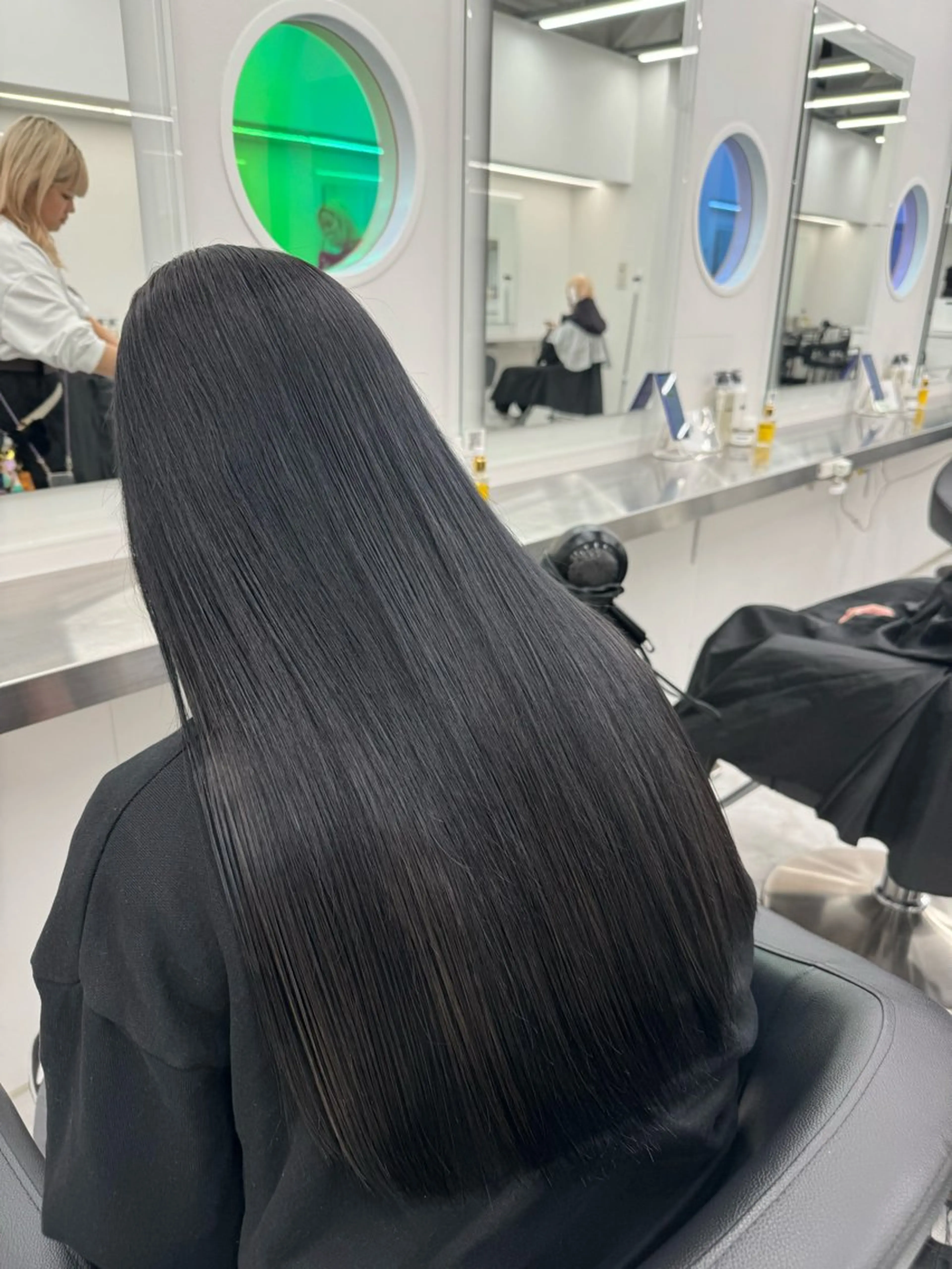 ロング カラー ヘアアレンジ カット トリートメント ヘッドスパ ヘアセット ‎🤍韓国ボブ/ 縮毛矯正🪽‪ひかりのヘアスタイル