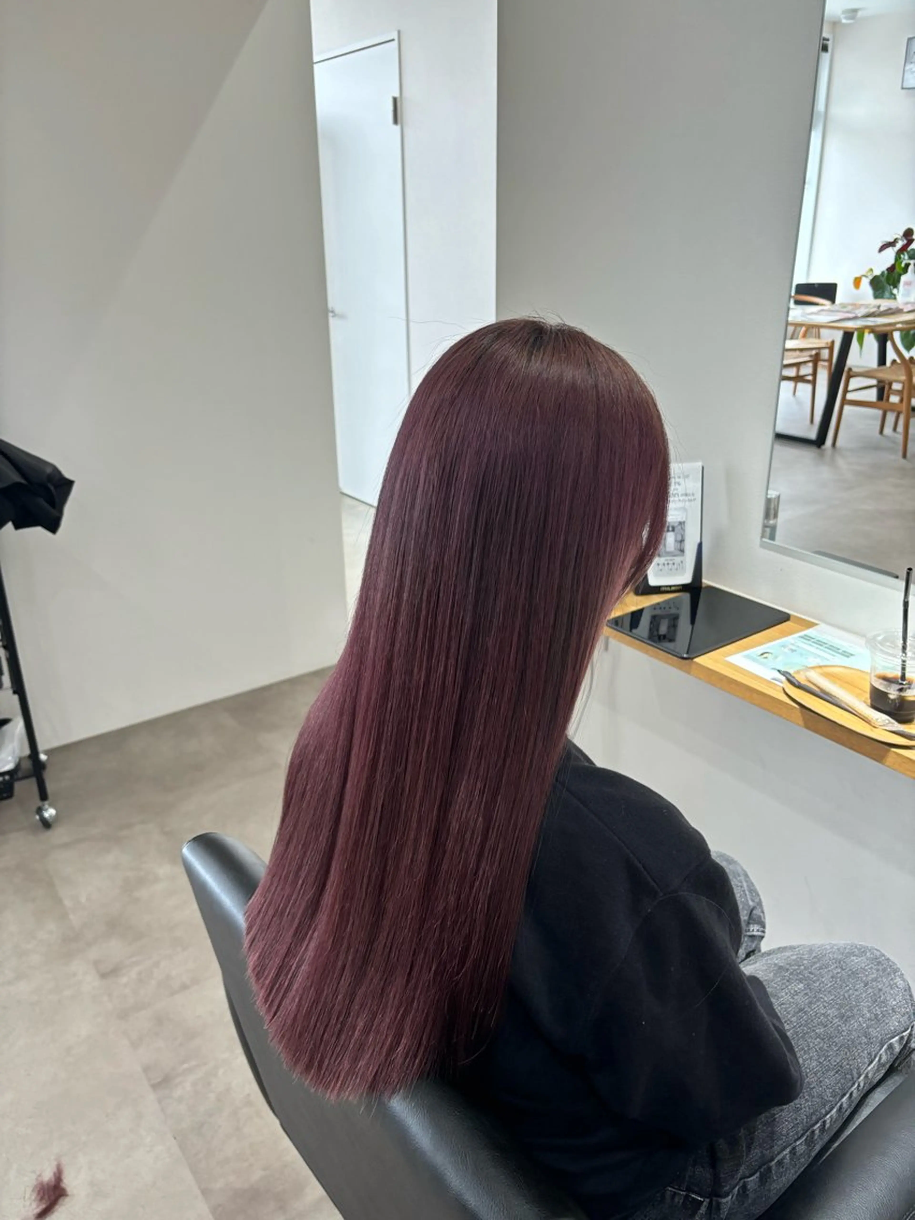 ロング ヘアカラー トリートメント rink / ETOILEのヘアスタイル