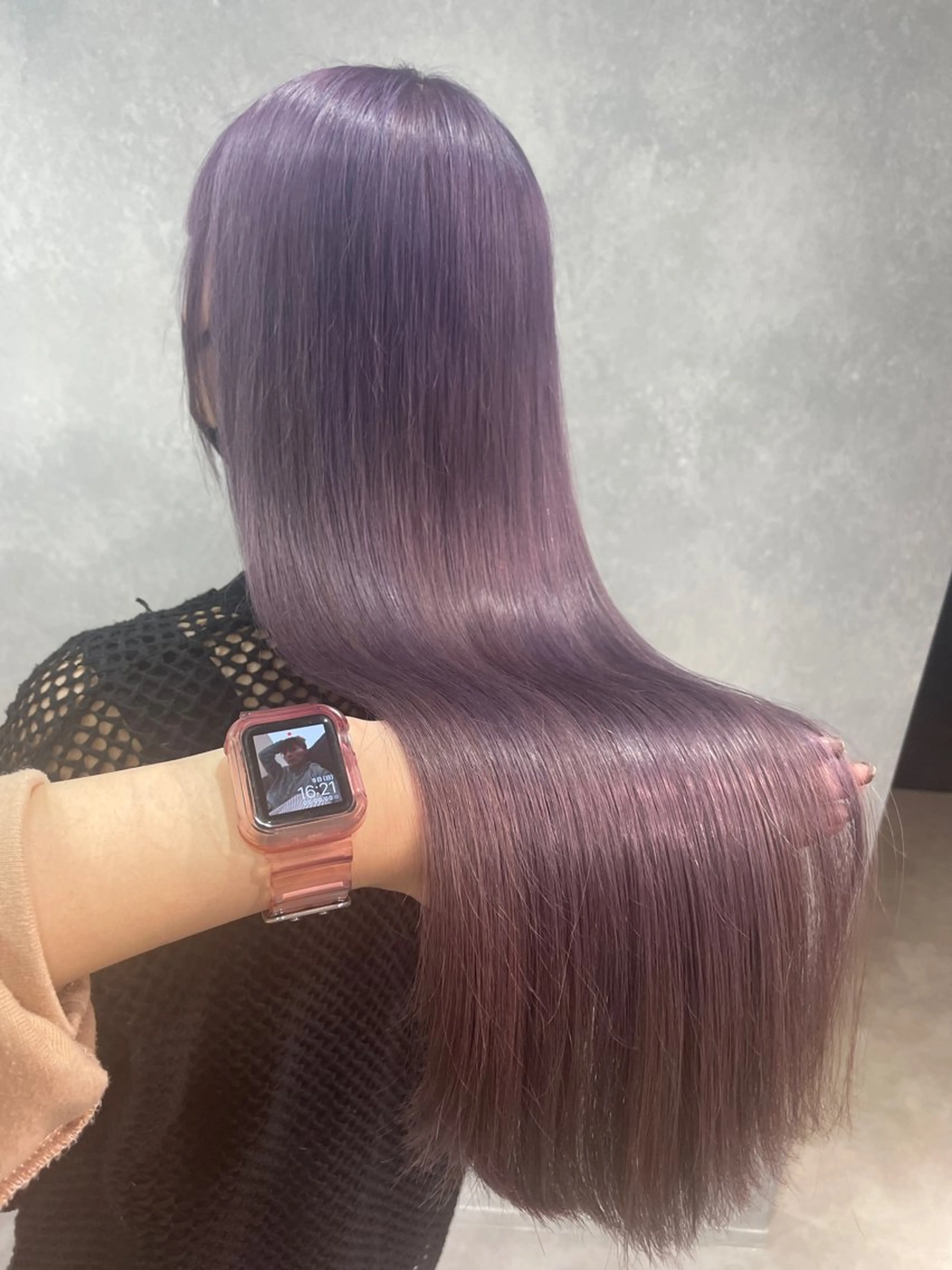 ロング カラー カット ヘアカラー トリートメント 🫧 栄ハイトーン Yasuyo🫧のヘアスタイル