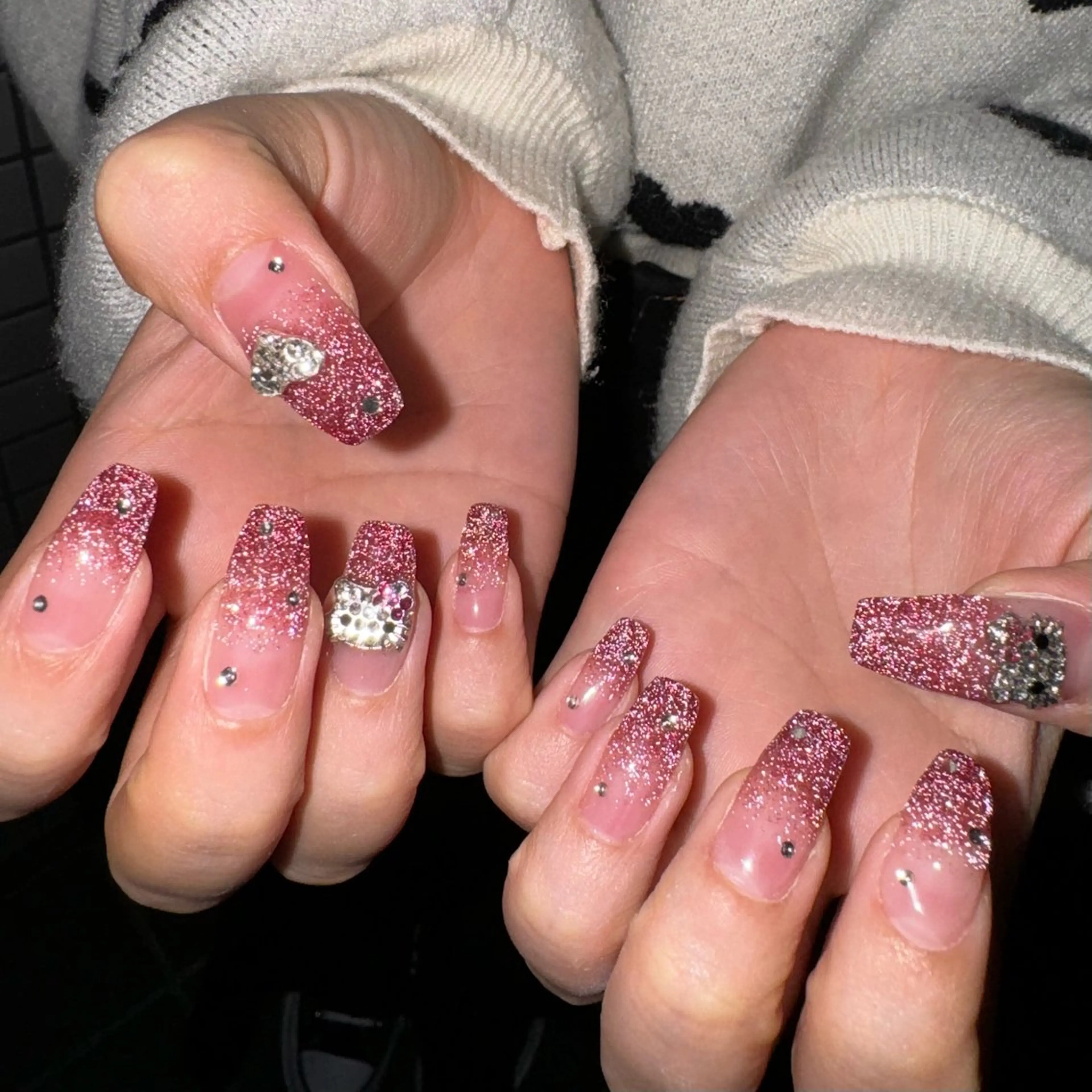 ミディアム ゆびノさき茨木店 ニュアンス/アートのネイルデザイン