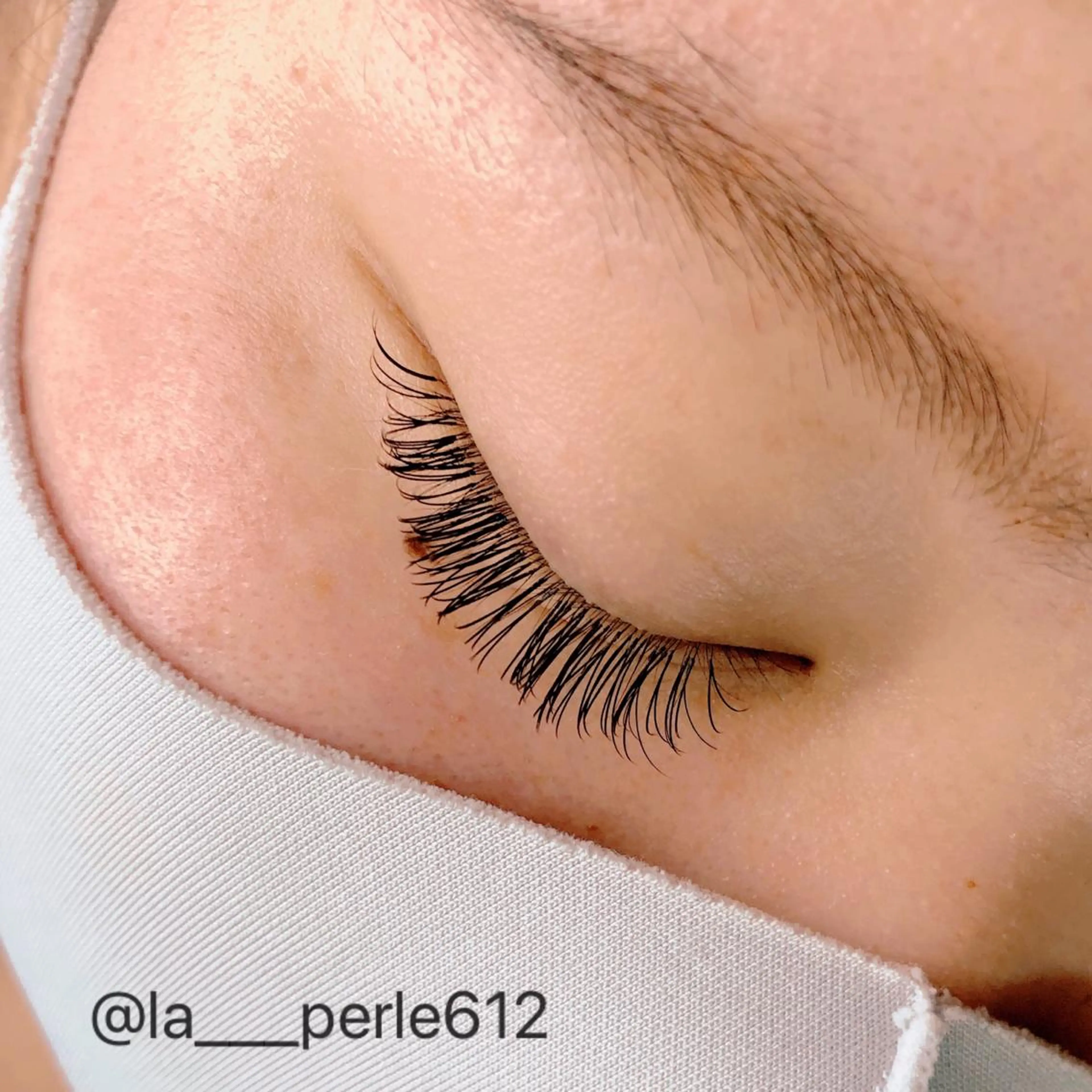 マツエク・マツパ パリジェンヌラッシュリフト 一重×まつ毛パーマ LA PERLE所属・LA PERLEのマツエク・マツパデザイン