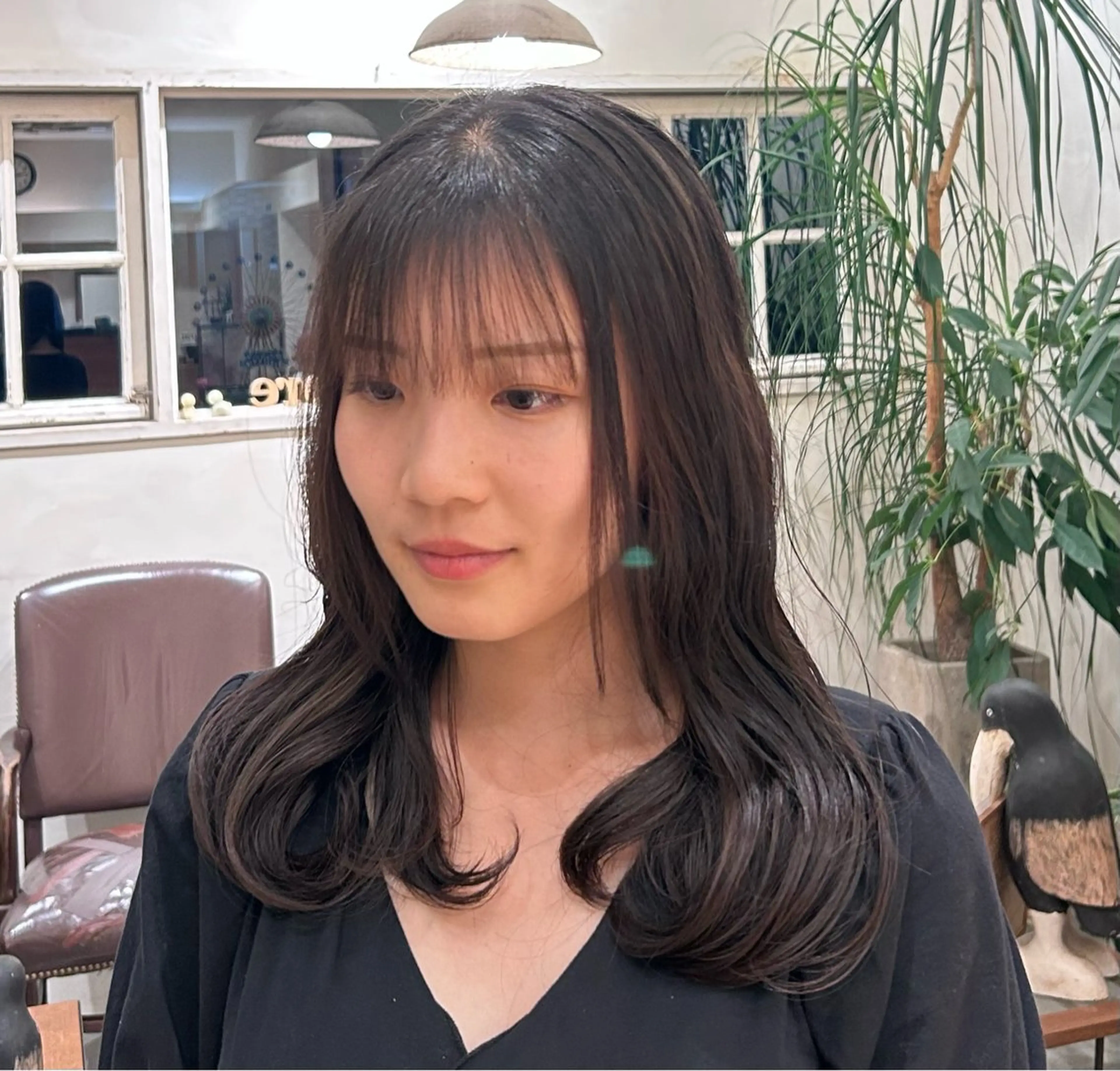 ミディアム ミディアムパーマ 大髙 まりののヘアスタイル