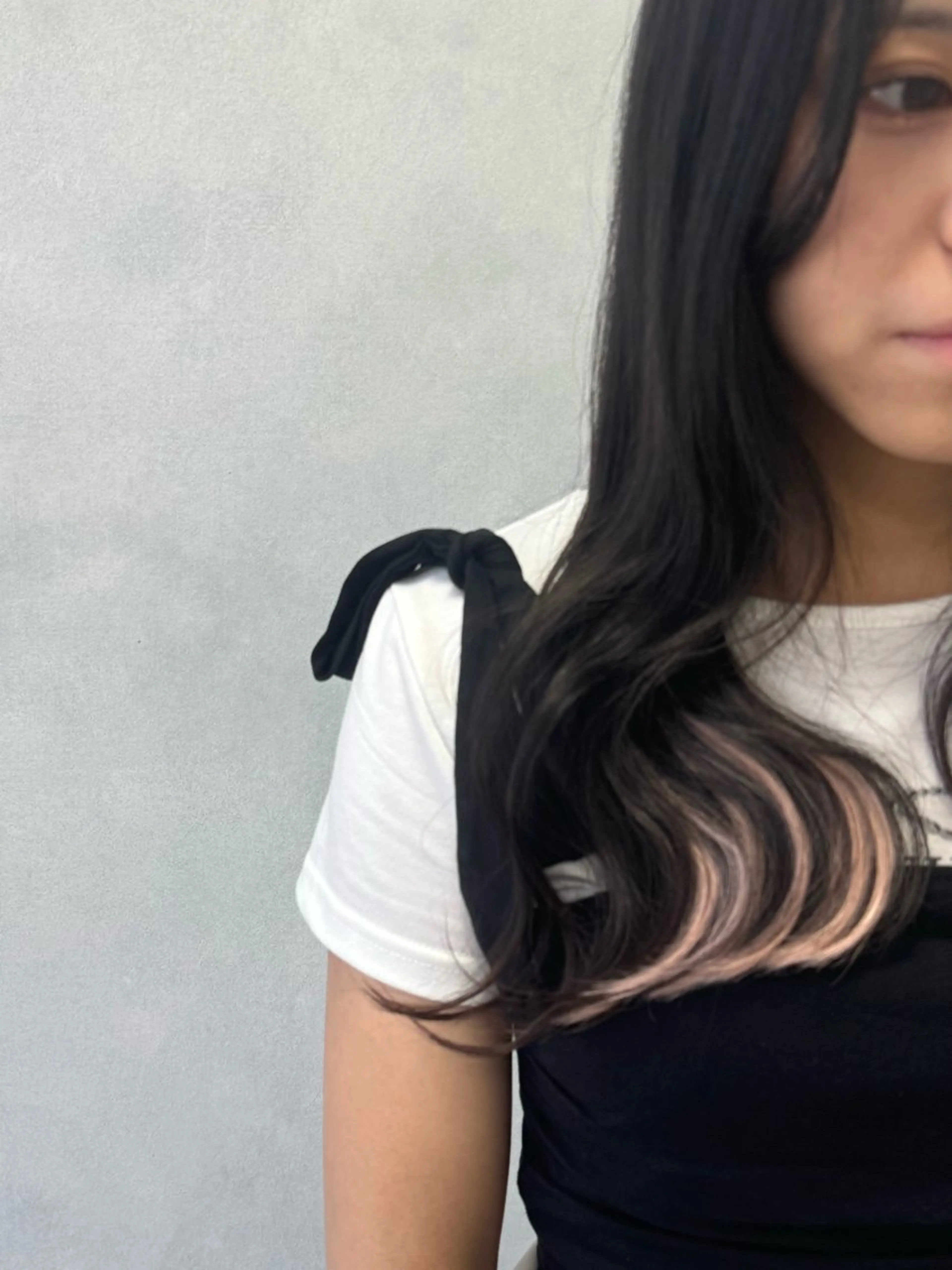 セミロング 🌶推しカラー RINA🌶´-のヘアスタイル