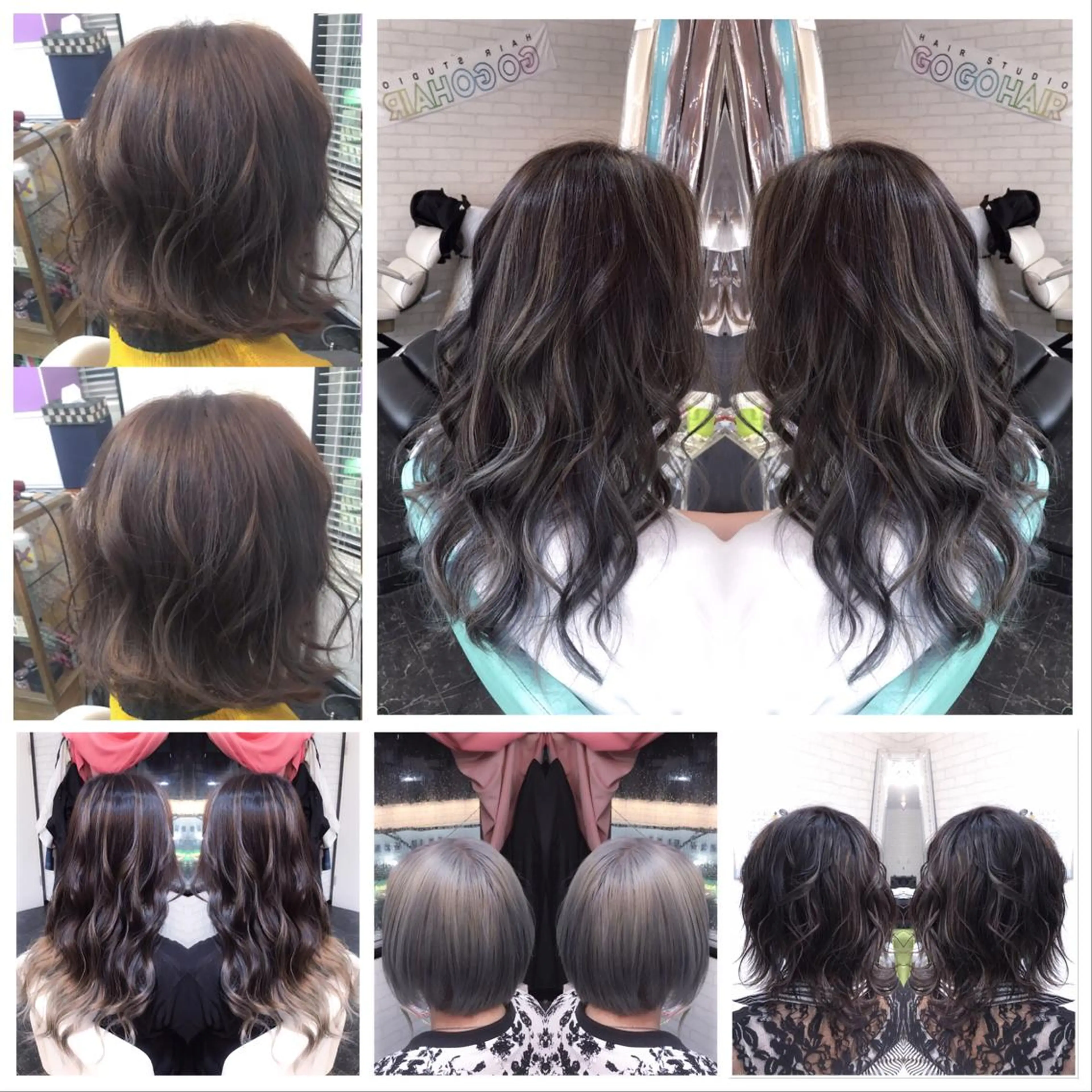 カラー ヘアアレンジ Kimura Shinyaのヘアスタイル