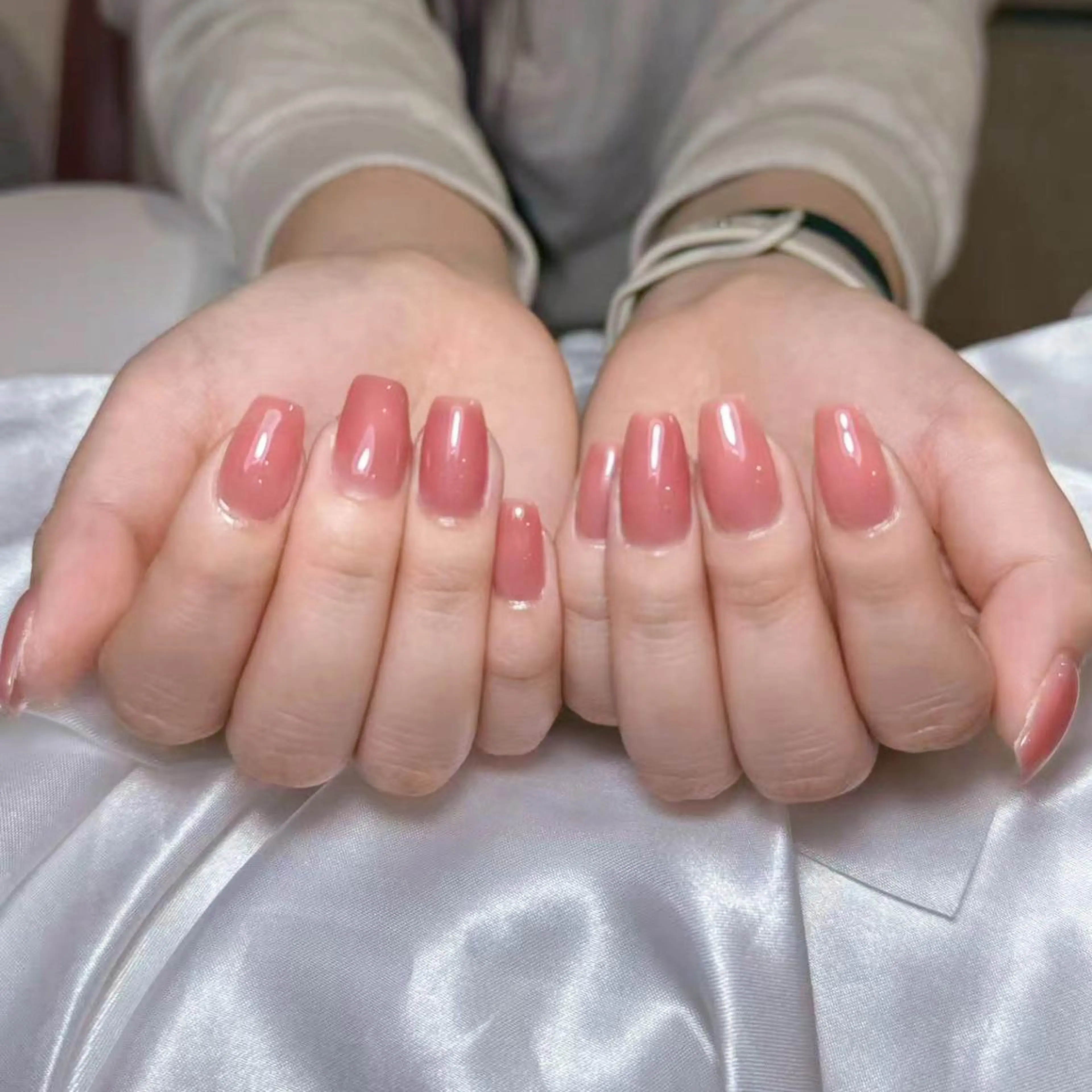 ネイル アートネイル オーロラネイル フラッシュネイル ガーリー キラキラネイル DIAMOND NailStudioのネイルデザイン