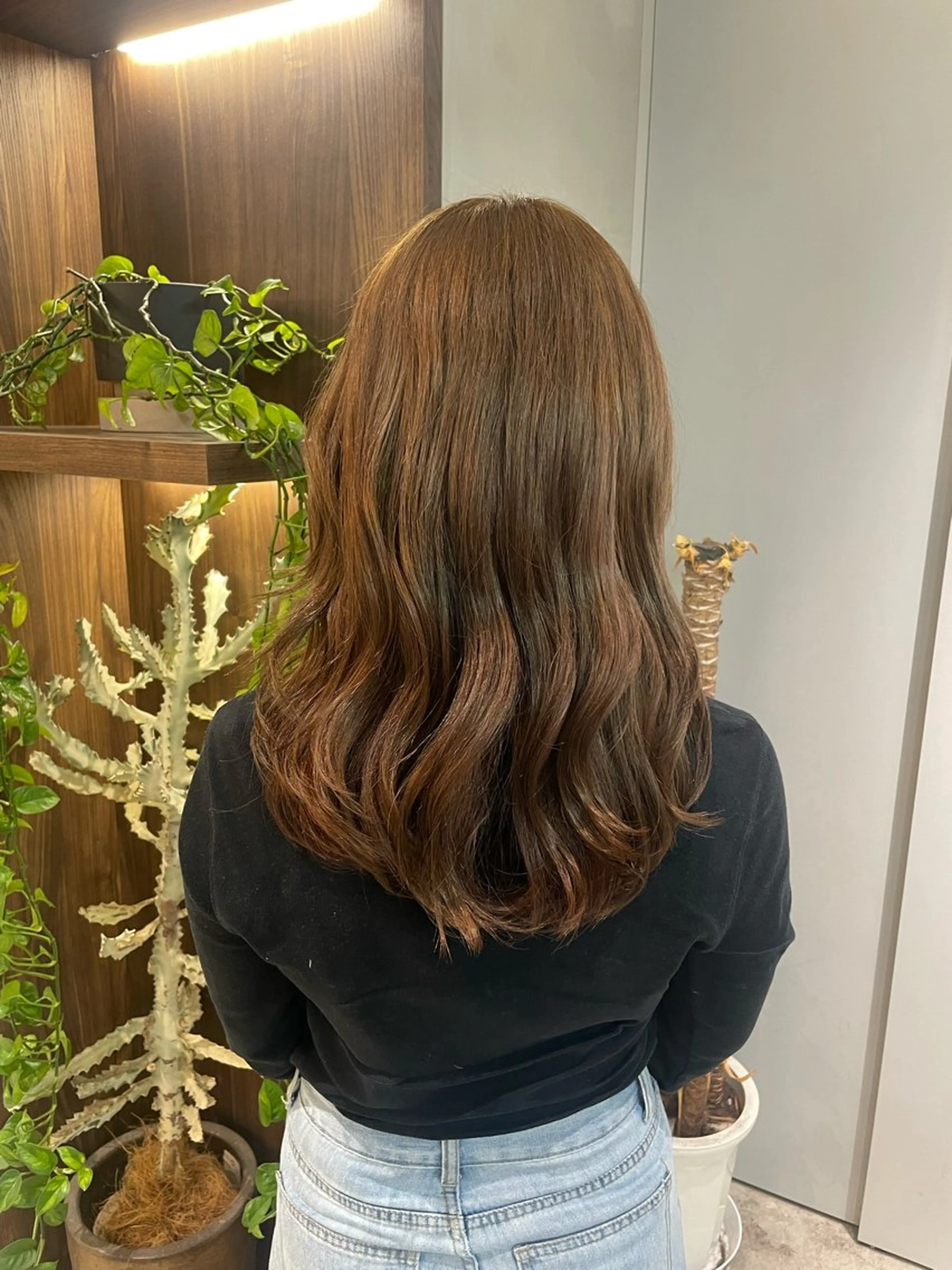 カラー カット ヘアカラー Toiro 新宿所属・ハイトーン/透明感 yuinaのヘアスタイル