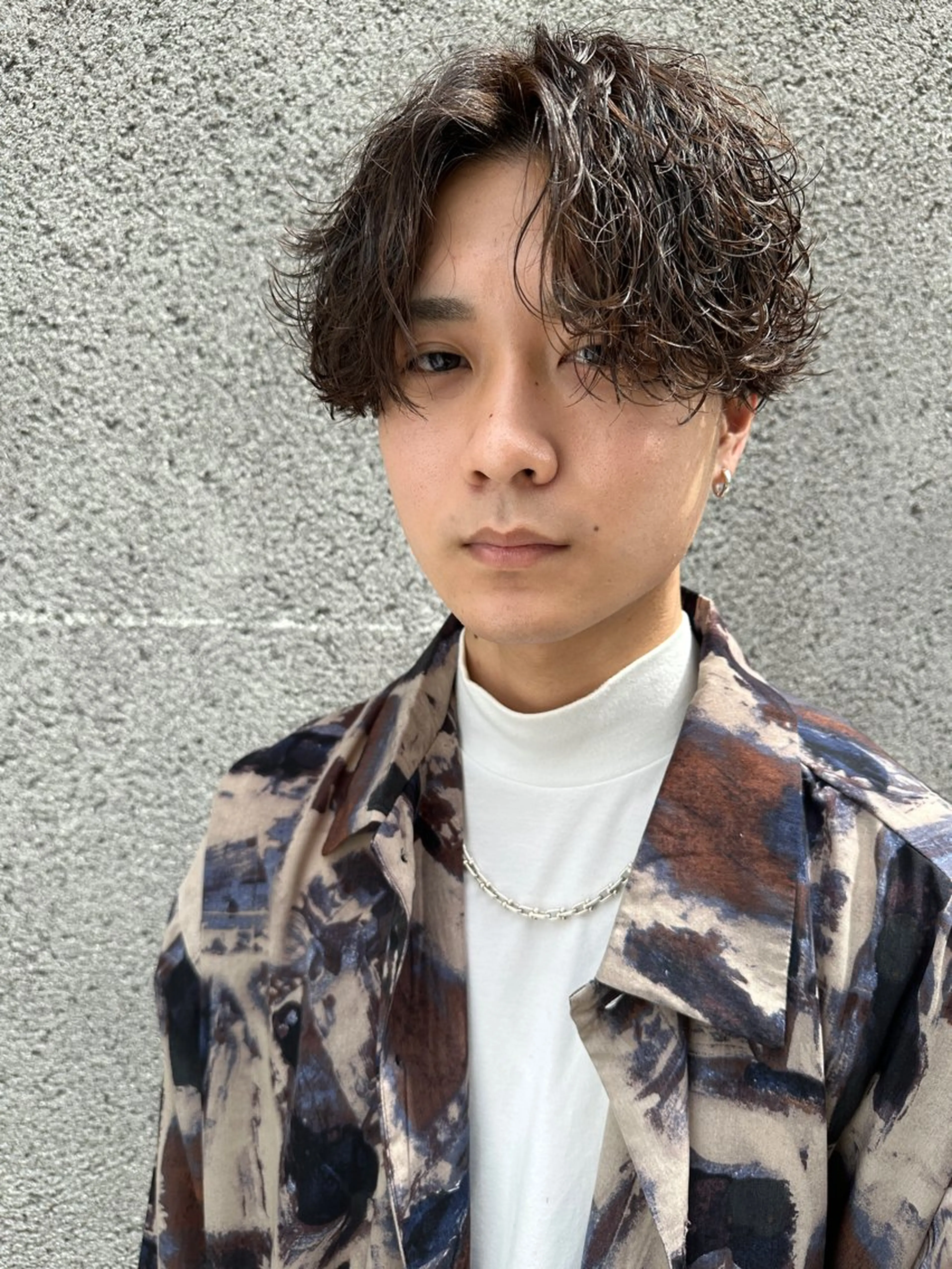 ショート パーマ メンズ 【メンズサロン】 BLUCK 横浜のヘアスタイル