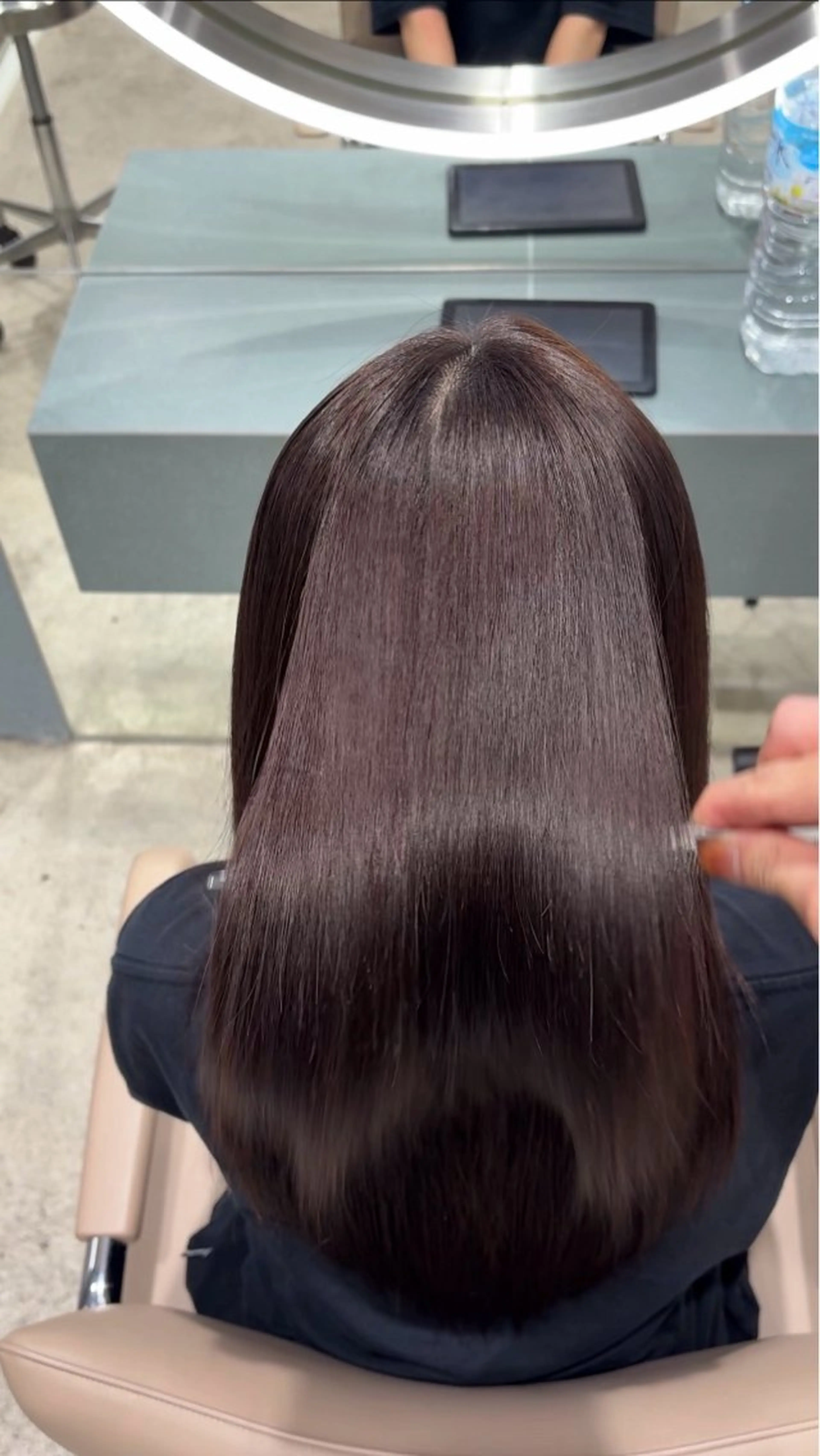 ミディアム カラー ✨髪質改善 縮毛矯正 艶髪 立川 コウキ✨のヘアスタイル