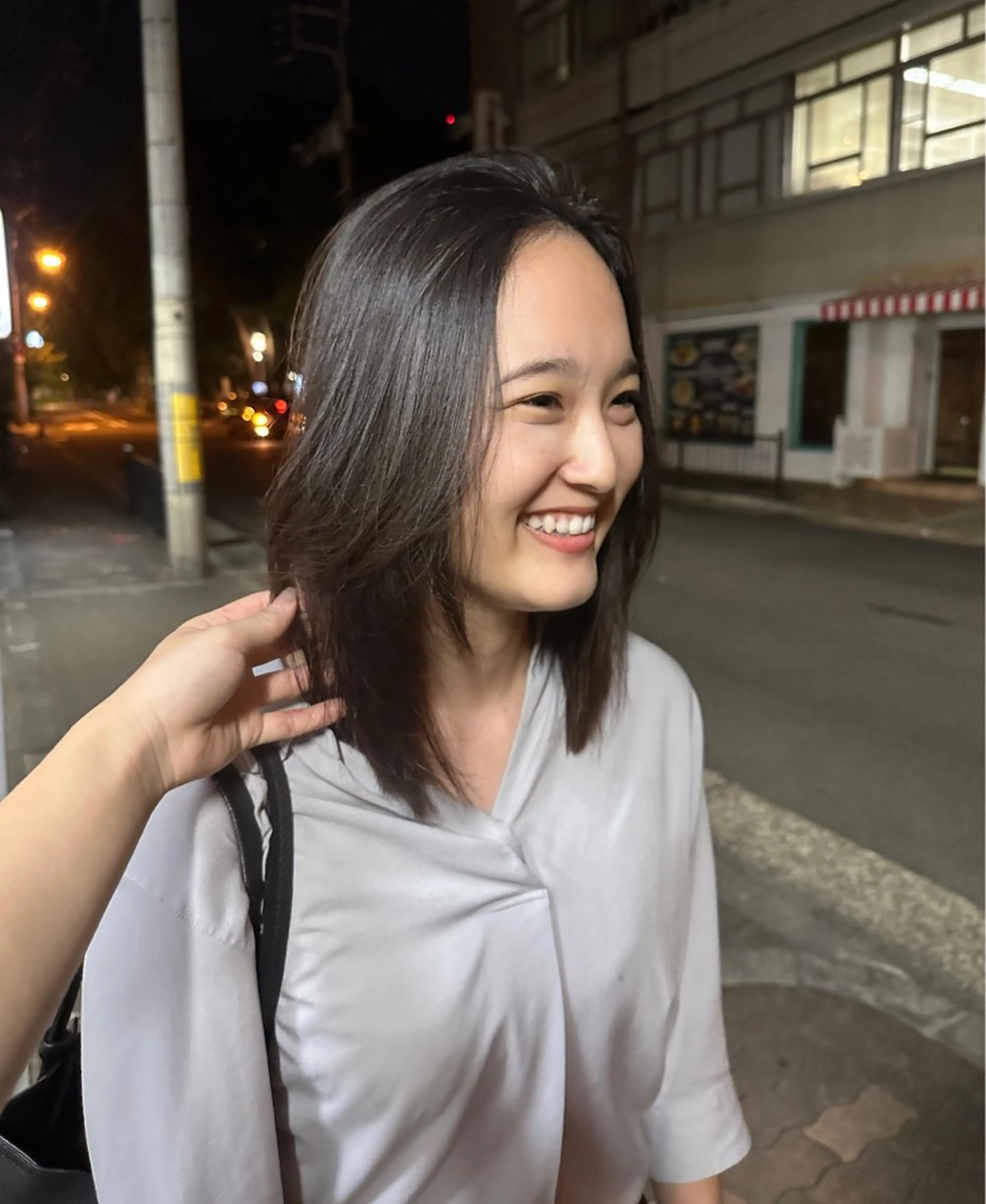 カット＋縮毛矯正＋髪質改善トリートメントの写真