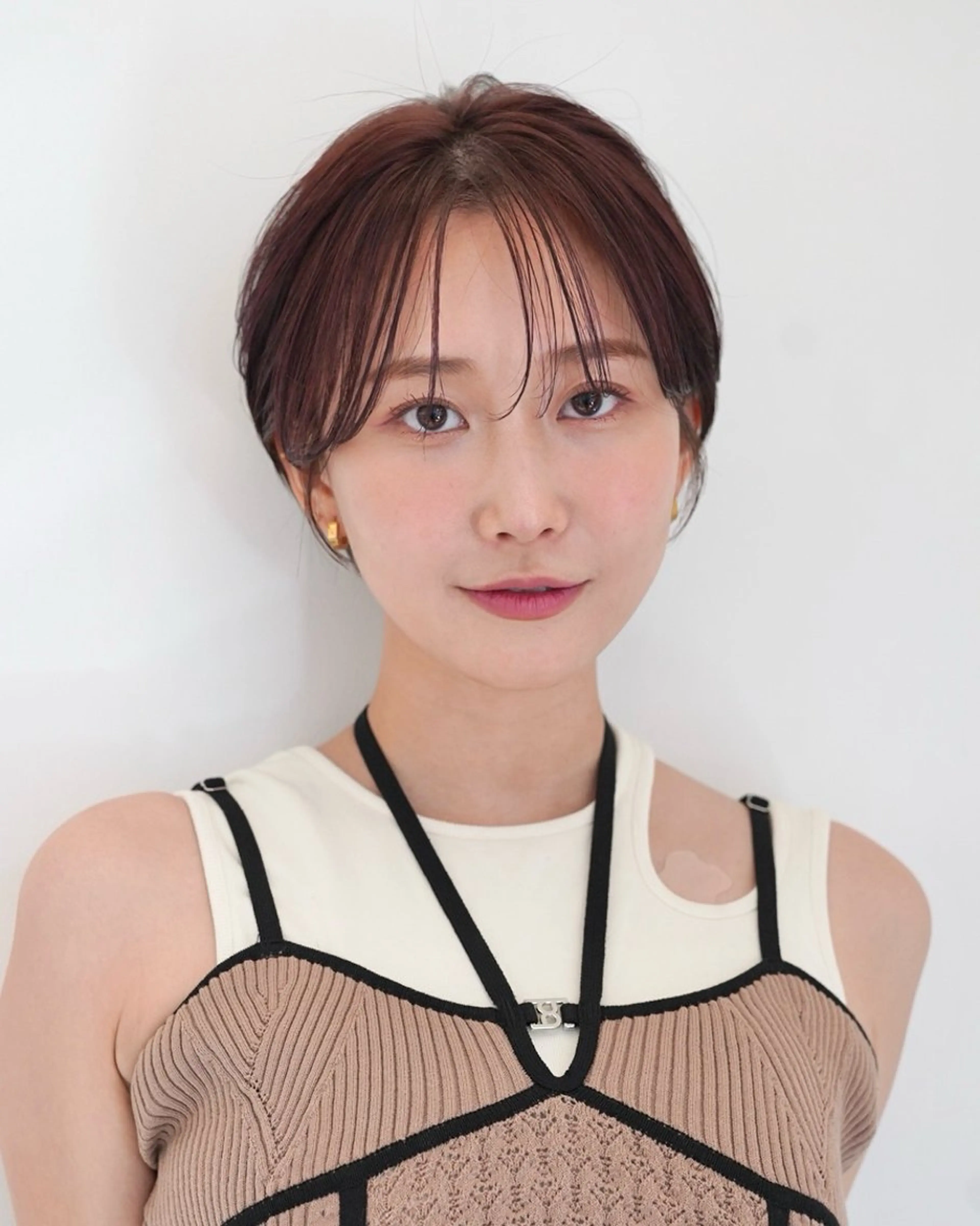 ショート カラー ショートボブ 丸みショート ボブ 似合わせカット ショートヘア カット ヘアカラー トリートメント 原宿ショート/ボブ/ パーマ🪷Akinaのヘアスタイル