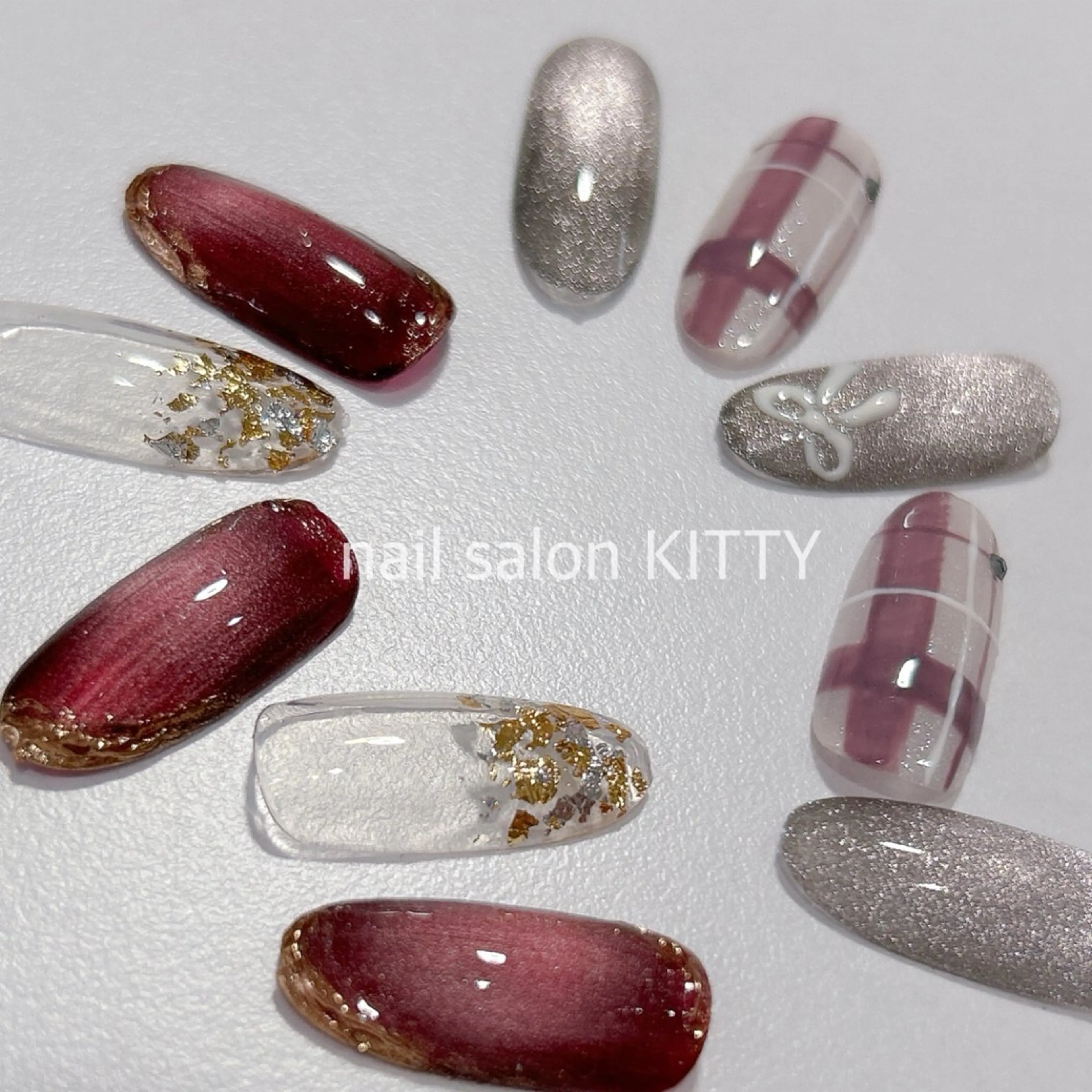 ネイル KITTY玉川上水店所属・KITTY KUMIKOのネイルデザイン