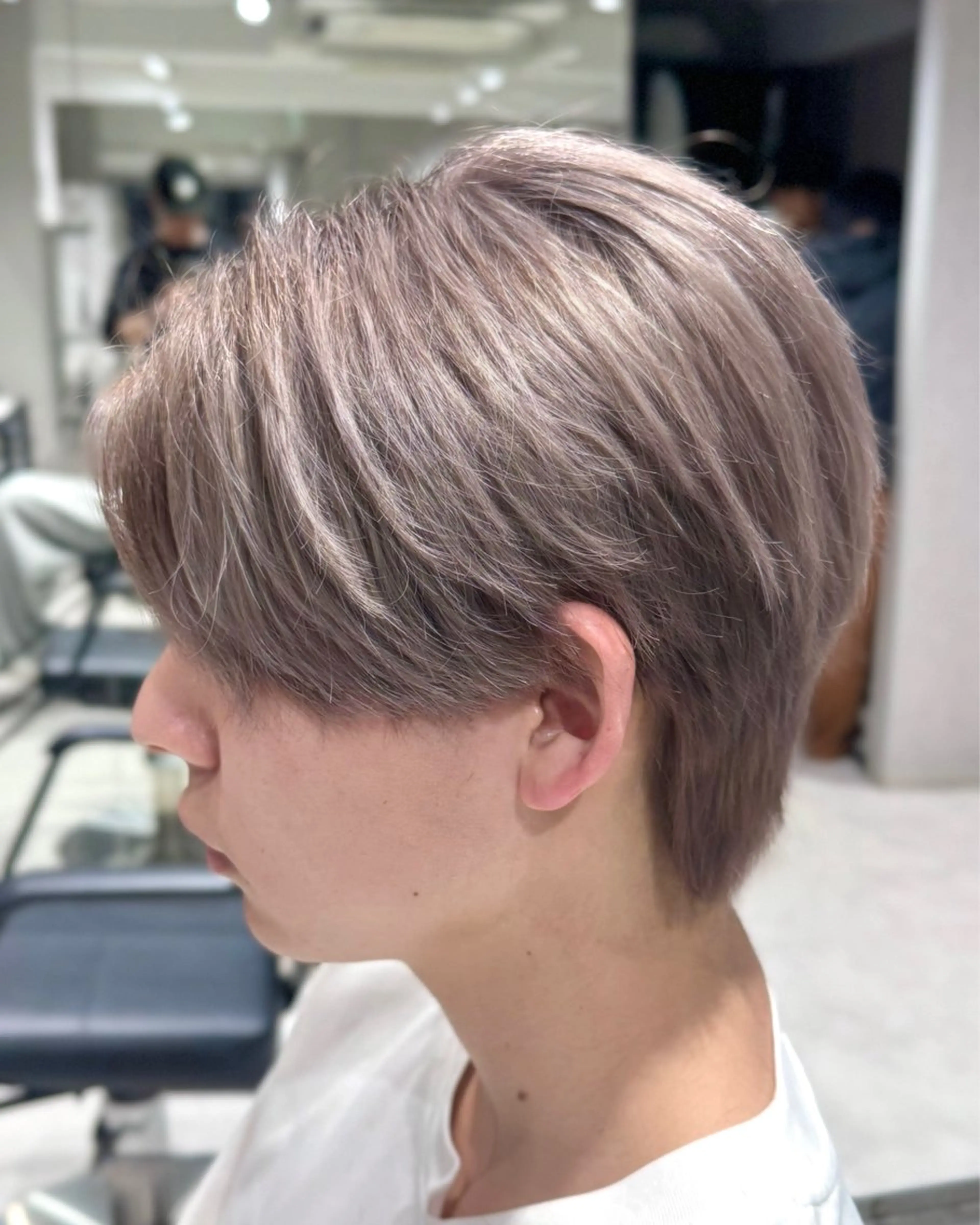 カラー メンズ カット ヘアカラー 曲がる縮毛/カルマパ ーマ/池袋/横村大全のヘアスタイル